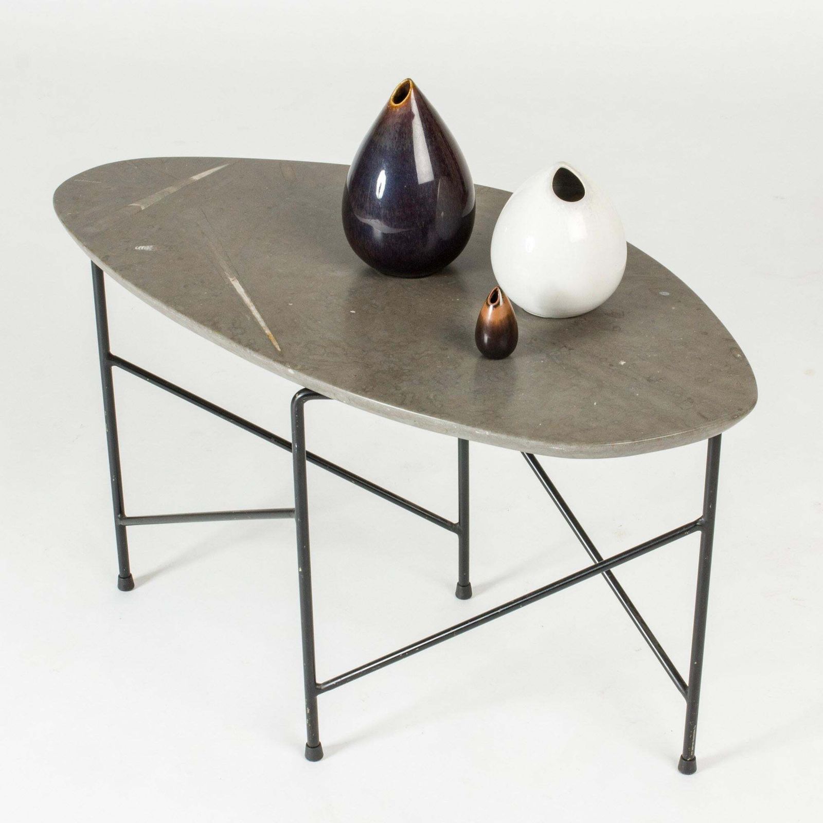 photo furniture Midcentury Modernist Side Table By Sven Sahlberg, Fröseke, Sweden, 1950s