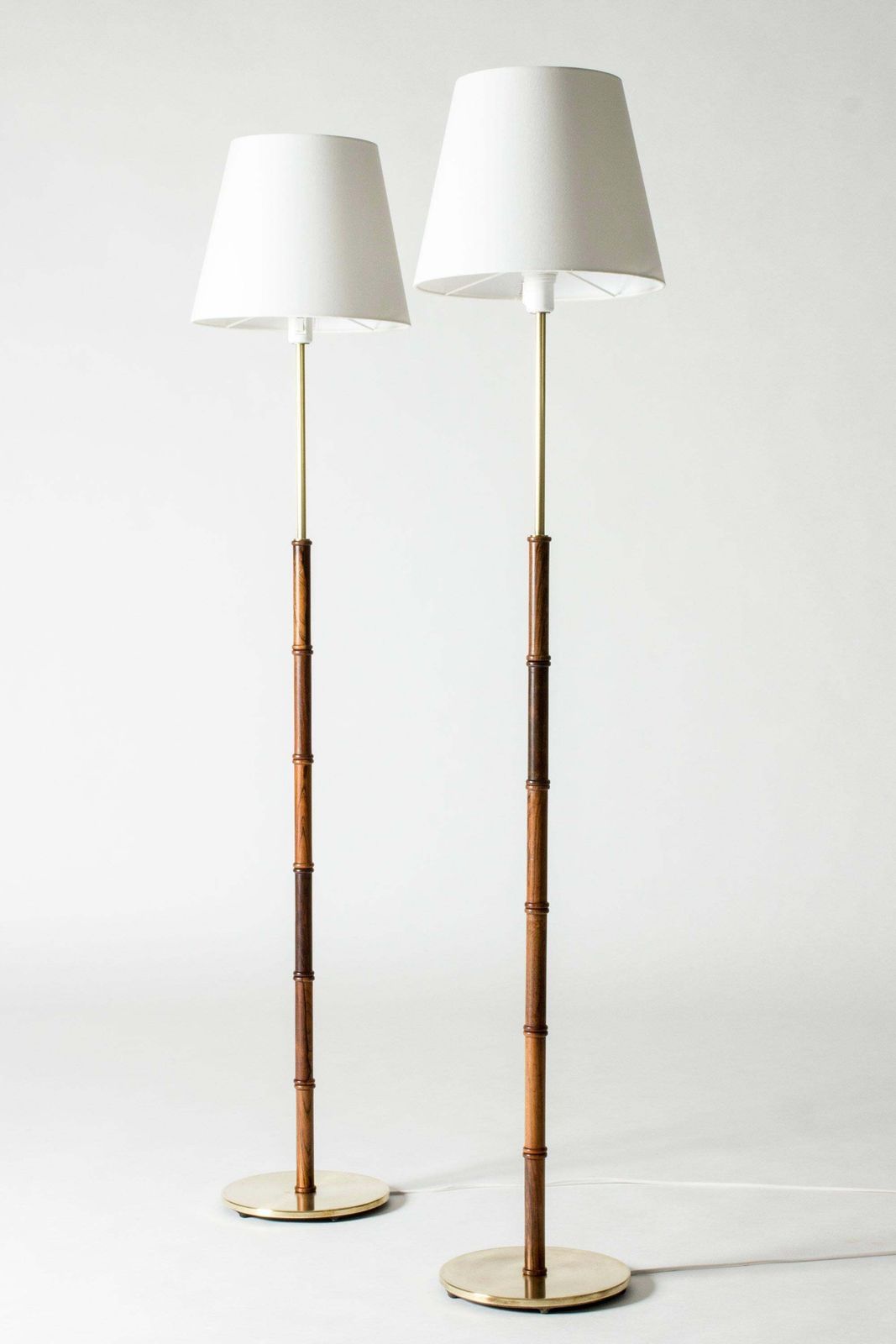 Midcentury Modern Floor Lamps From Falkenbergs Belysning, Sweden, 1960s photo for sale
