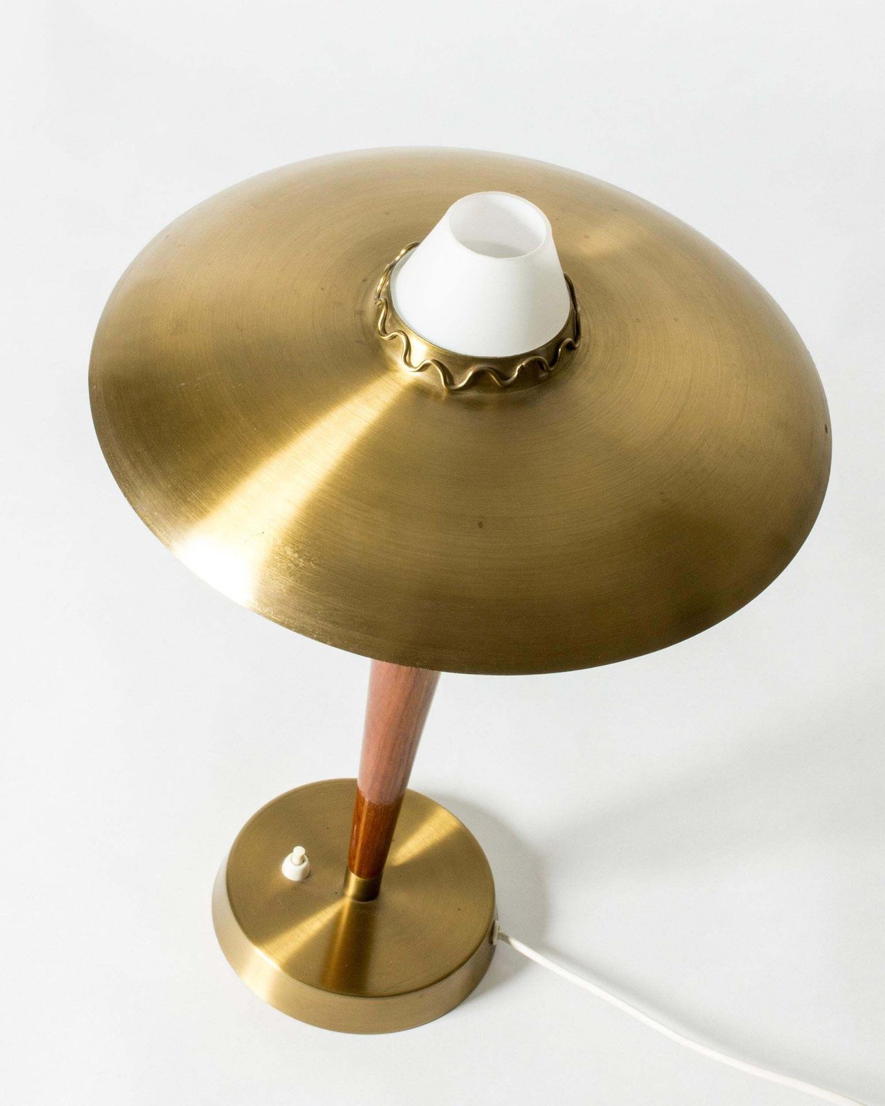 Scandinavian Midcentury Table Lamp By Hans Agne Jakobsson, Sweden, 1950s photo Lighting