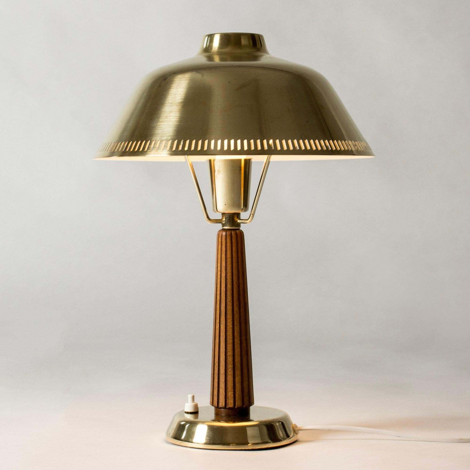 Scandinavian Modern tafellamp, Hans Bergström, Asea, Sweden, jaren 1950 photo vinterior
