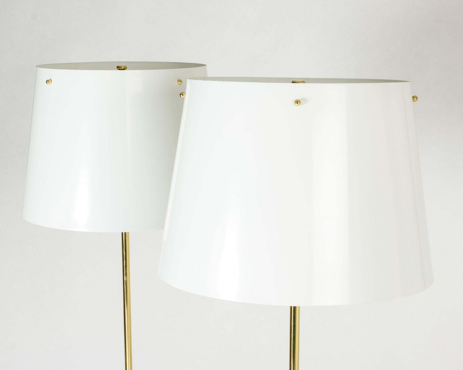 Lampadaires scandinaves modernes Josef Frank, Svenskt Tenn, Suède, années 1950 photo Luminaires