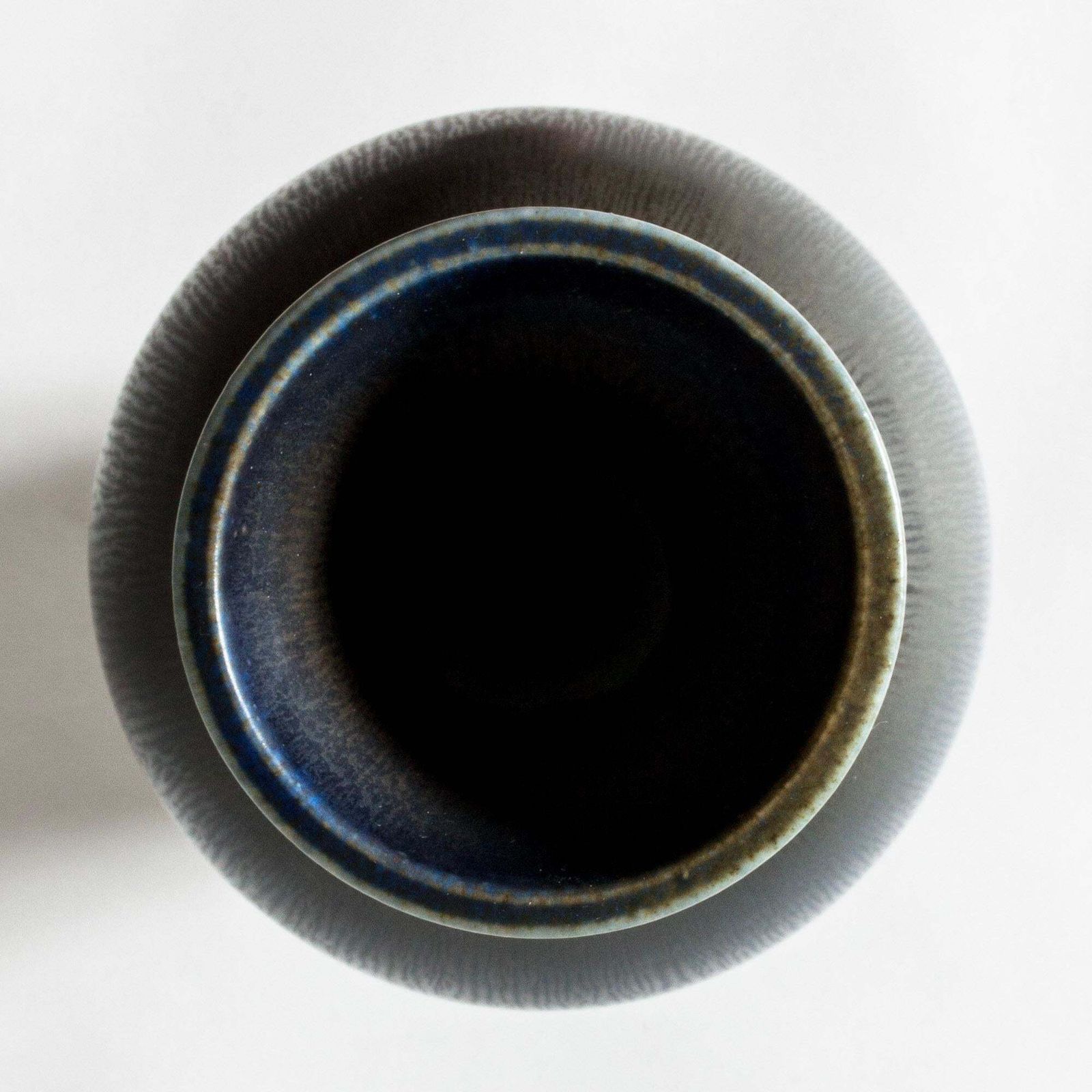 Midcentury Stoneware Vase By Berndt Friberg, Gustavsberg, Sweden, 1966 photo 17456.0