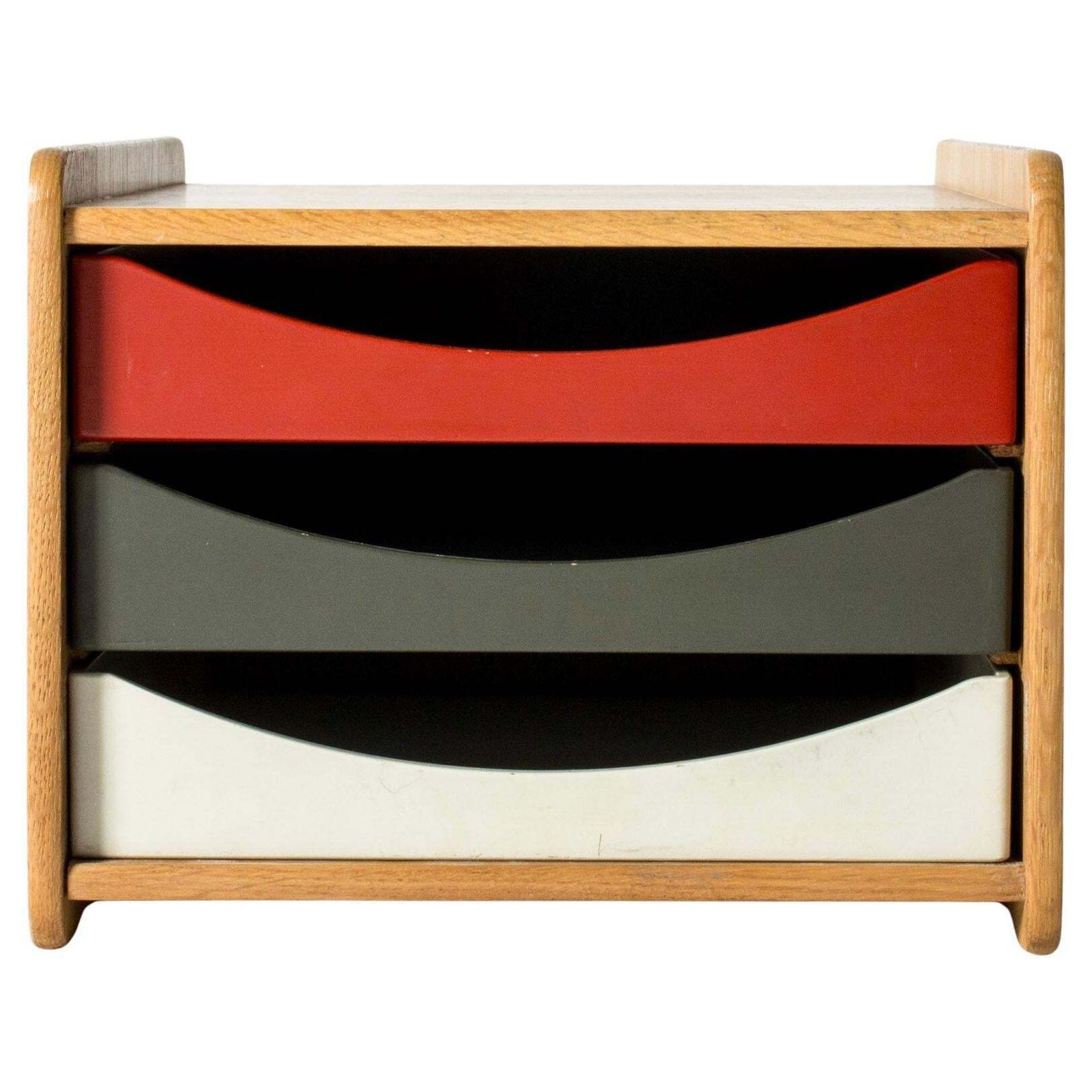 Mid-Century Modern bureauorganizer van Børge Mogensen, jaren 1960