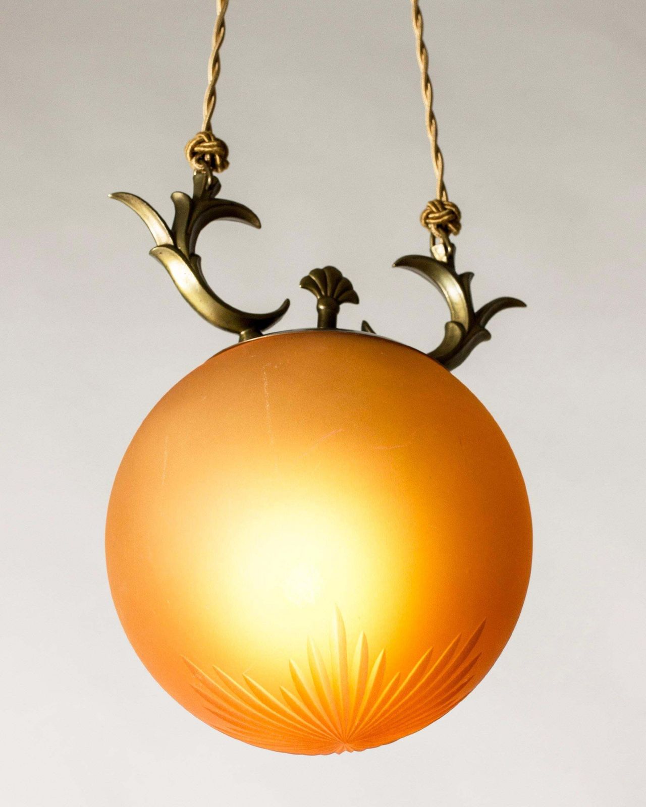 Swedish Grace hanglamp, Chr Berg & Co, Zweden, jaren 1920 photo buy