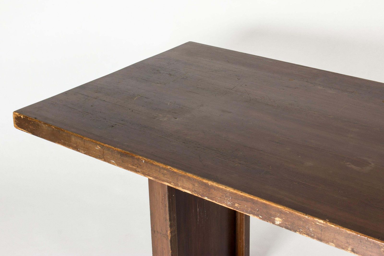 Functionalistisch grenen eettafel van Carl Malmsten, Zweden, jaren 1930 photo buy