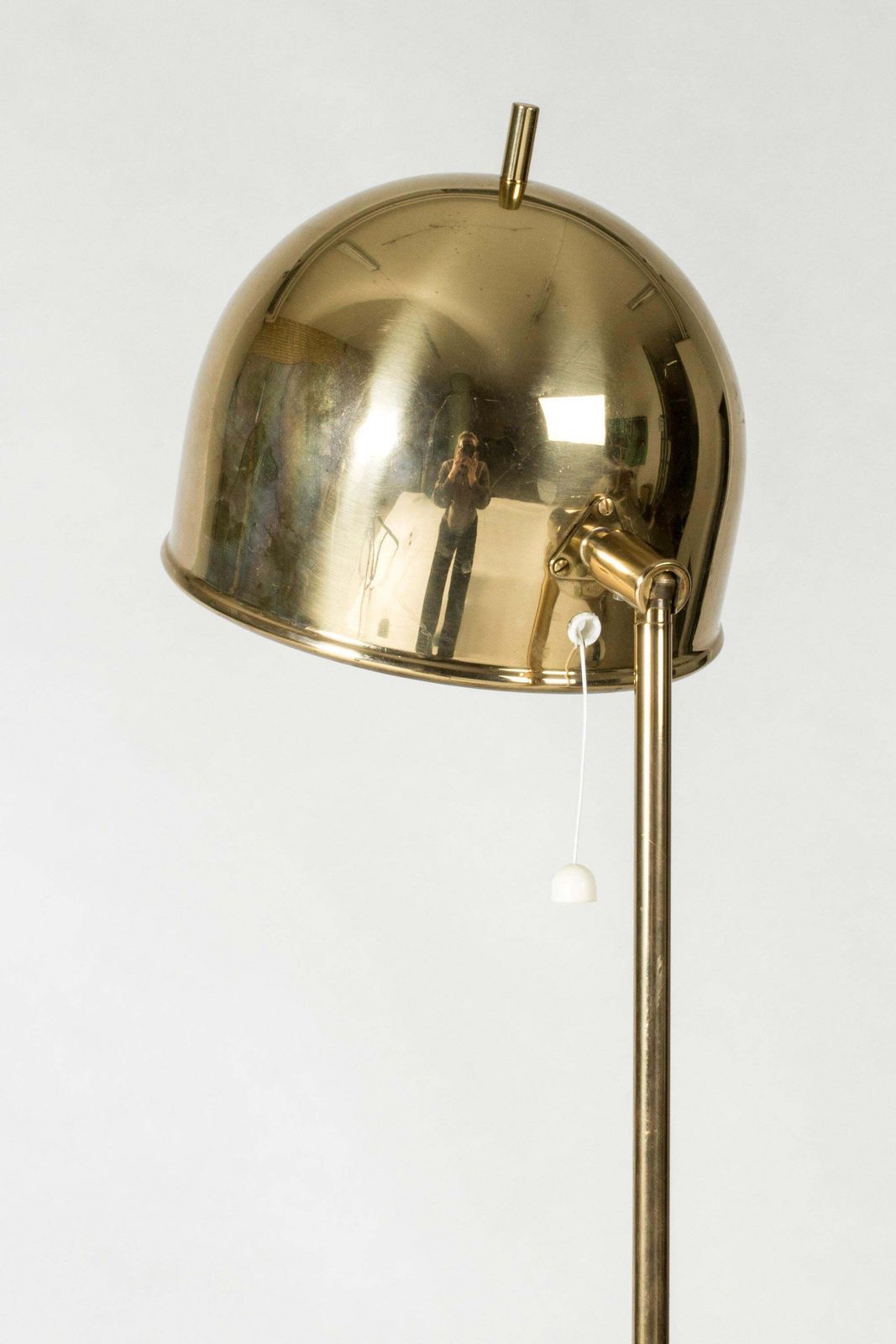 Vintage Mid-Century Vloerlamp van Messing, Bergboms, Zweden, jaren 1960 photo 2160.0