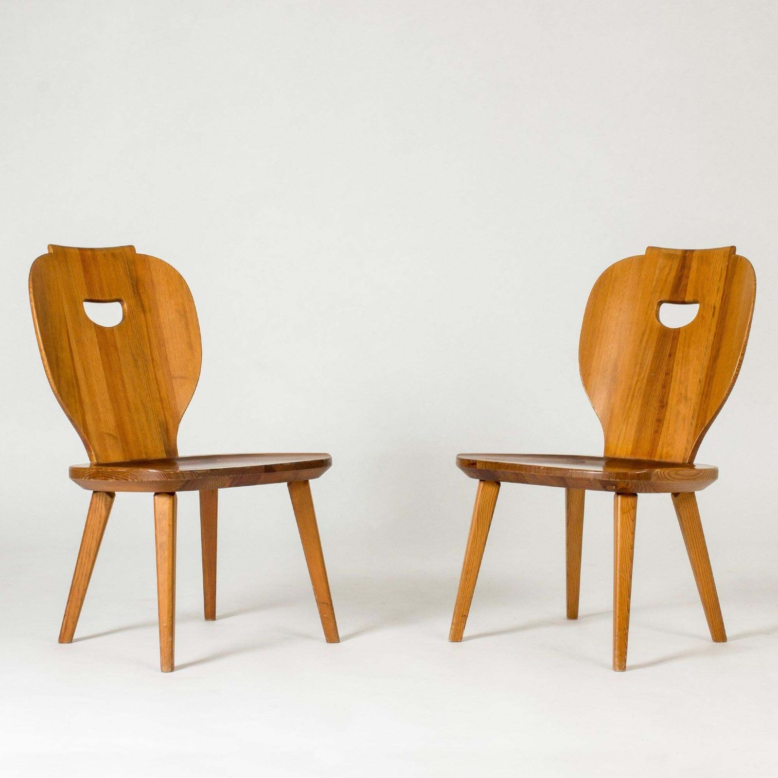 Mid-Century Modern Grenen Stoel van Carl Malmsten, Svensk Fur, Zweden, jaren 1940 photo vinterior