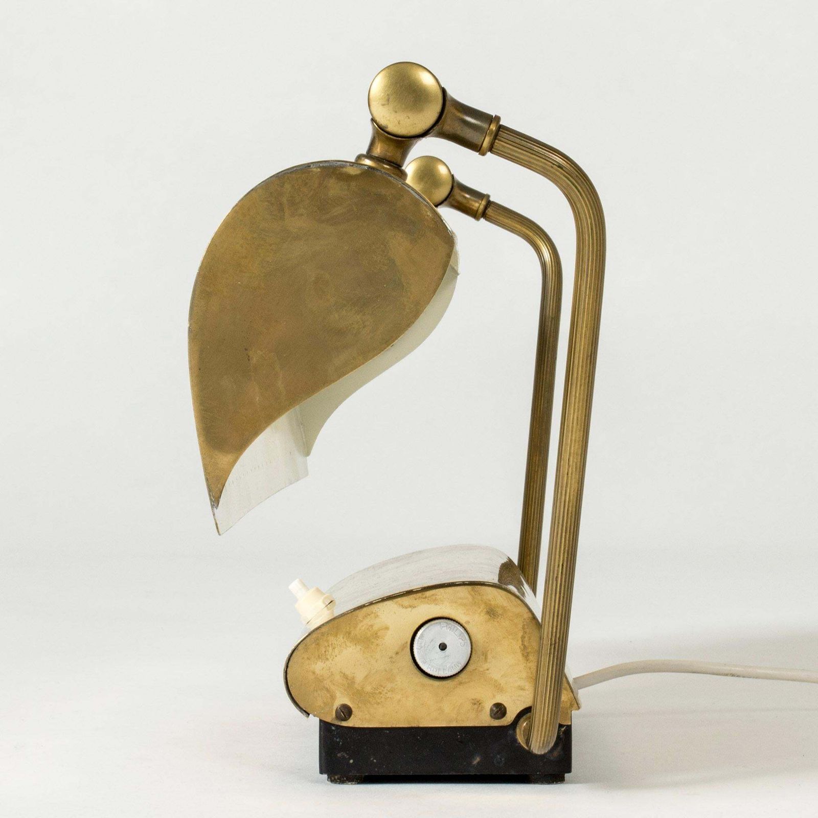 Mid-century Bureaulamp van Messing, Philips, Nederland, jaren 1940 photo vinterior