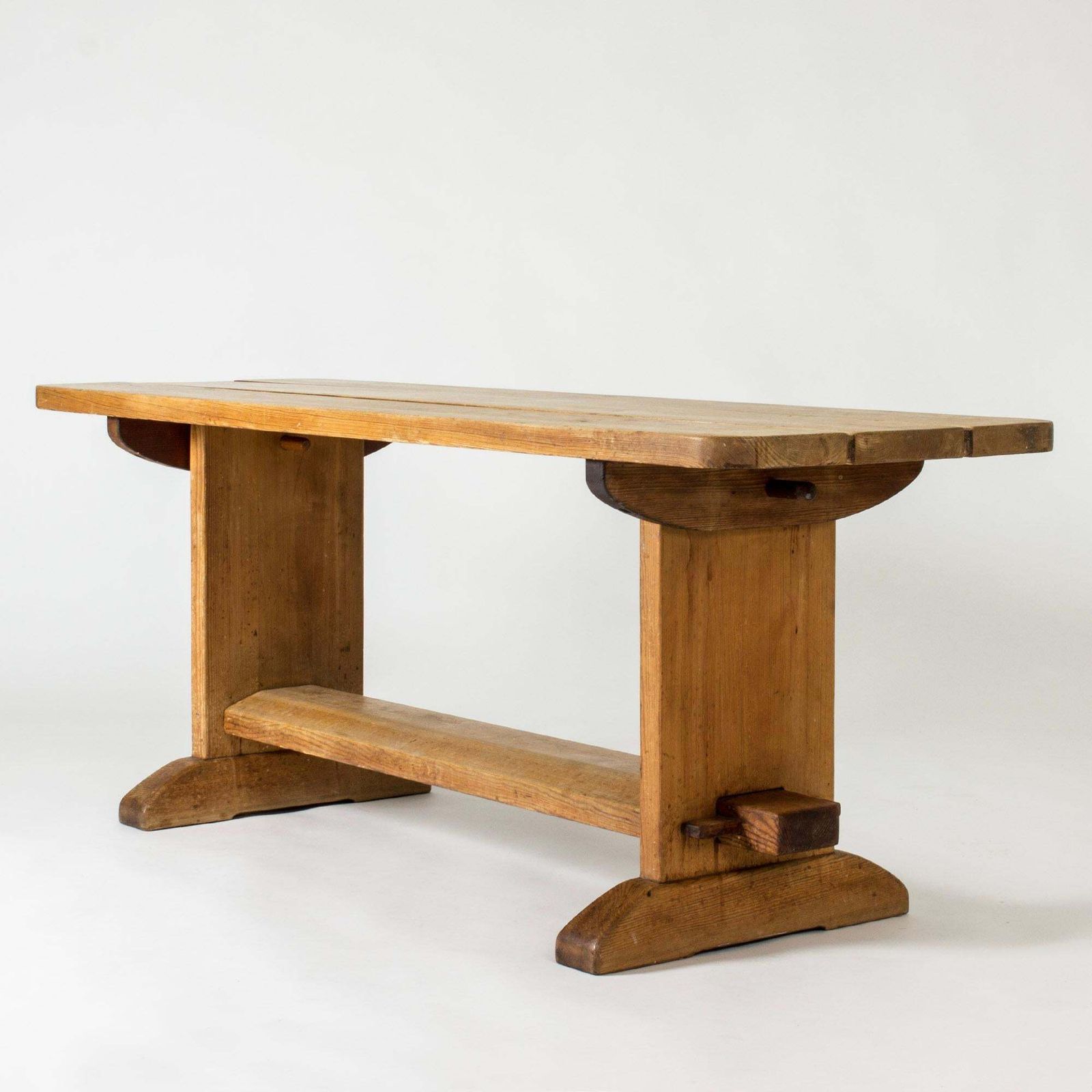 Table à manger scandinave moderne « Skoga », Axel Einar Hjorth, Nk, Suède, années 1930 photo 27423.0