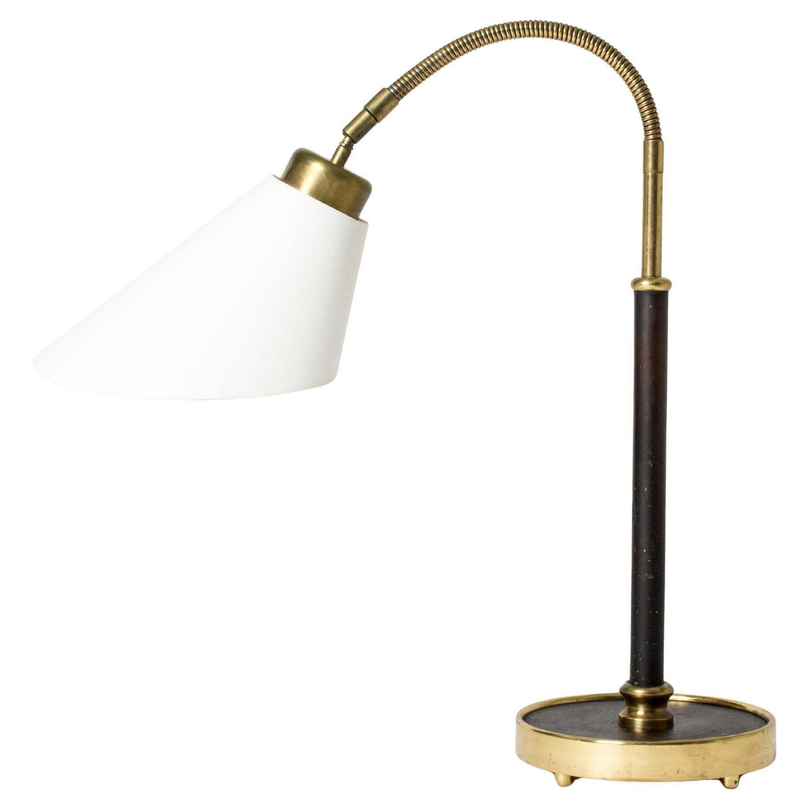 Mid-Century Modern tafel- of bureaulamp van Josef Frank, Svenskt Tenn, Zweden, ca. jaren 1950
