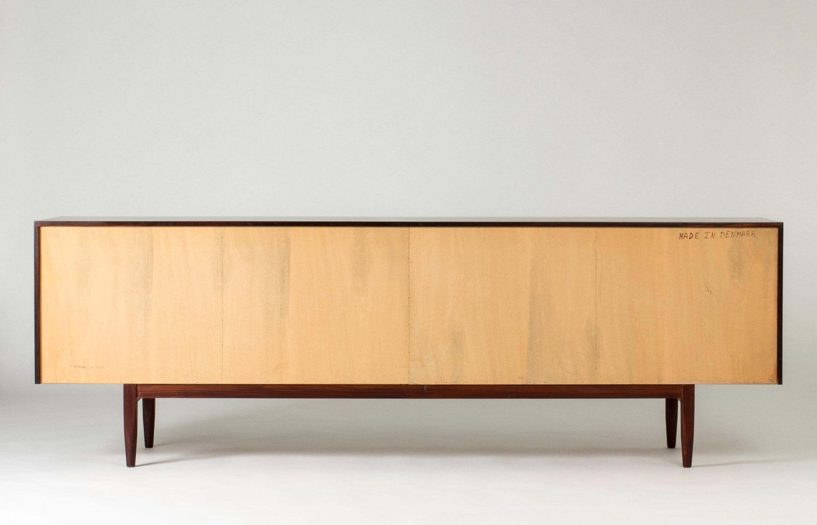 Buffet moderniste vintage par Ib Kofod Larsen, Danemark, années 1960 photo vintage