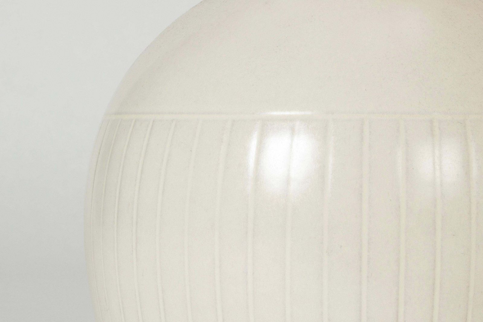 Grand vase de sol moderniste vintage, par Andersson & Johansson Höganäs, Suède, années 1940 photo 712.0