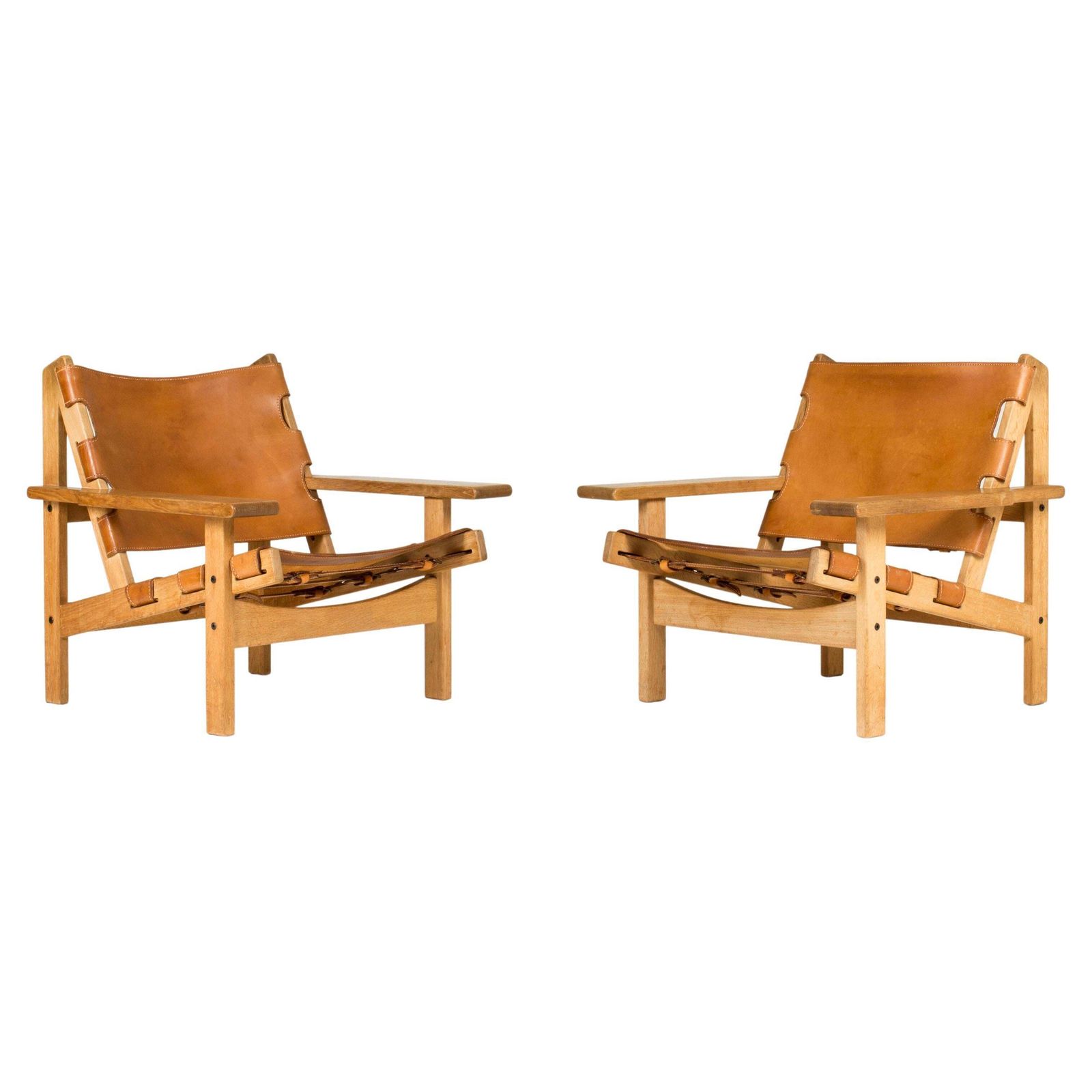 Fauteuils de salon scandinaves modernes KP Møbler, modèle 168, par Kurt Østervig, Danemark, années 1960