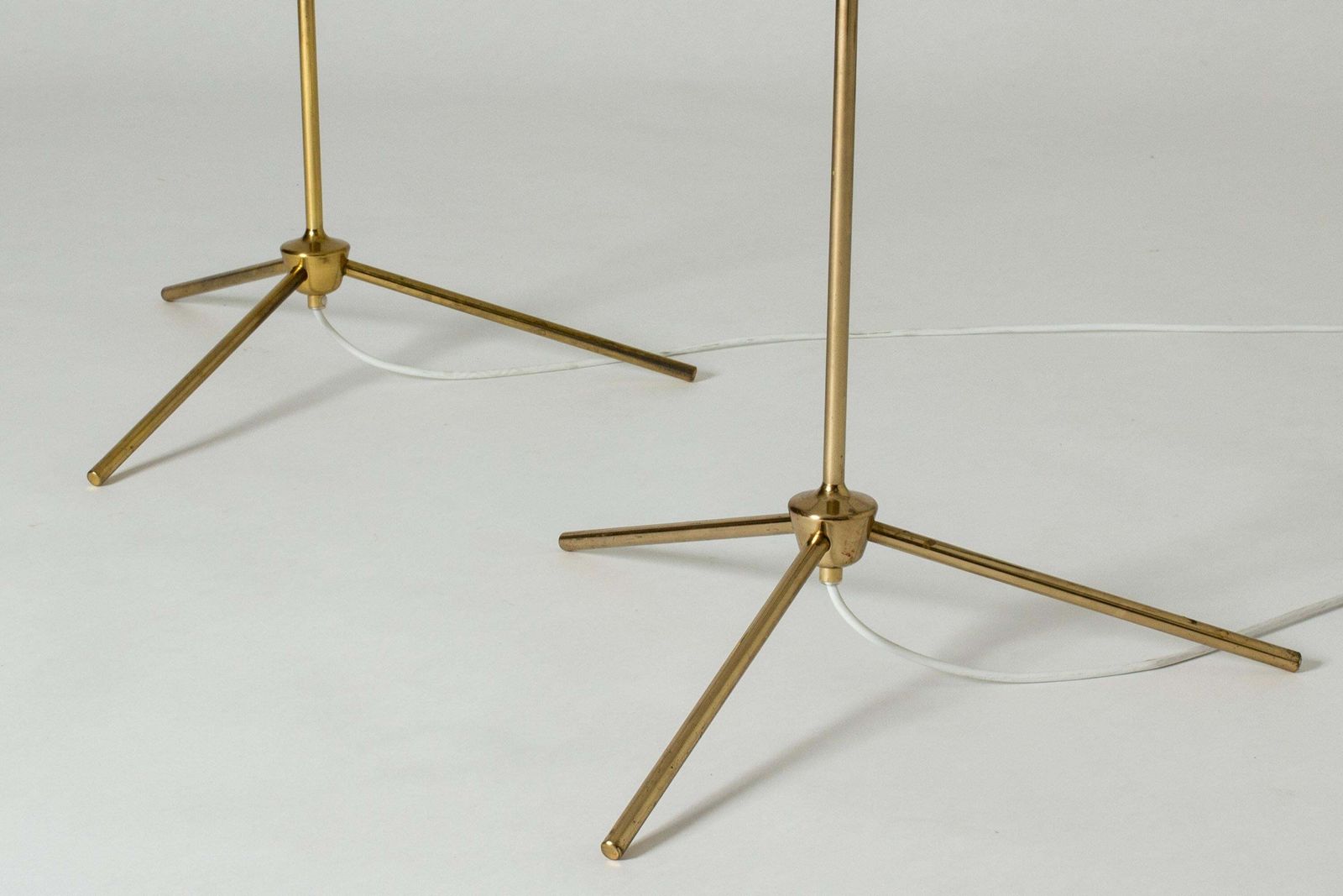 Lampadaires mid-century Bergboms, Suède, années 1950 photo for sale