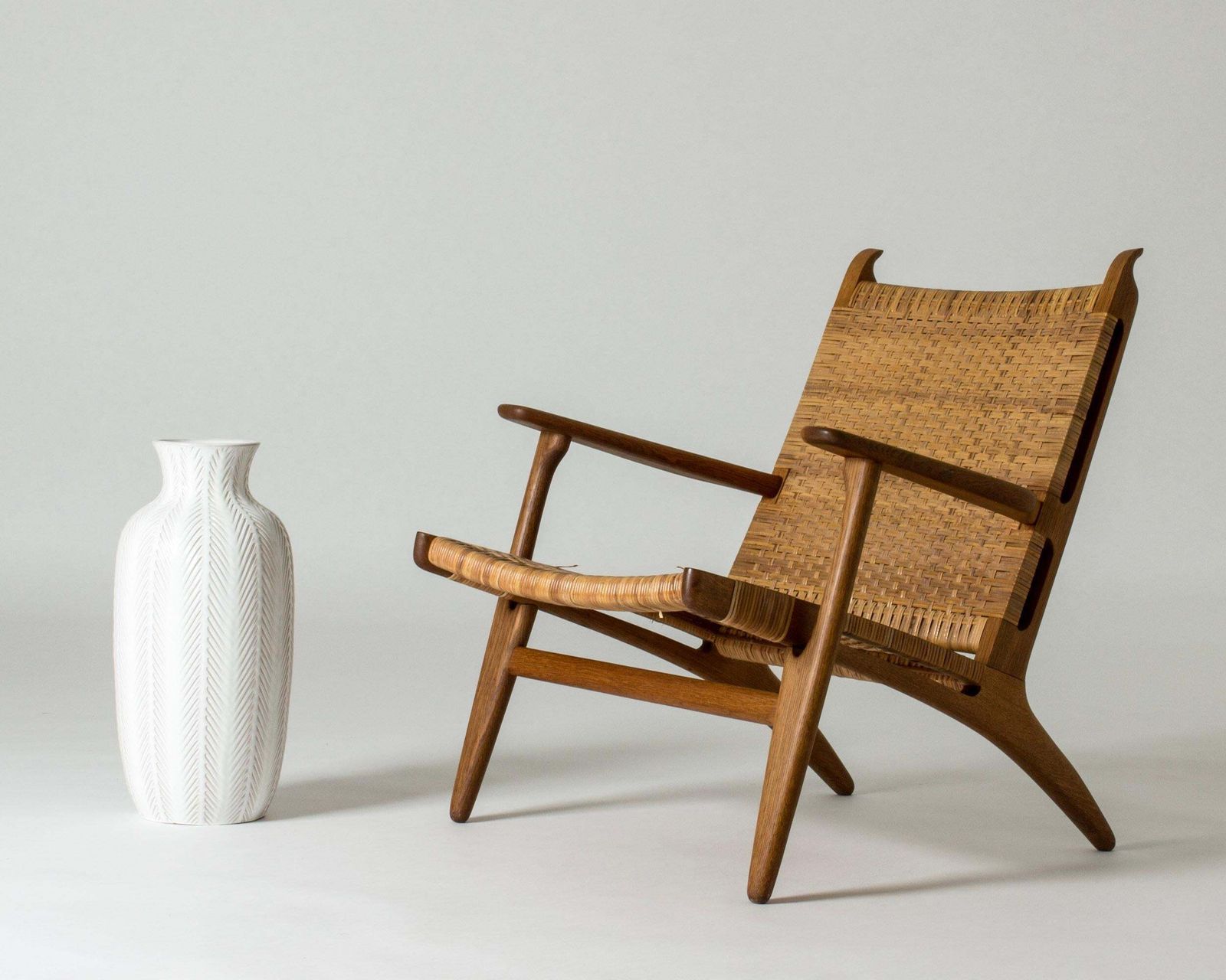 Stoneware Floor Vase By Anna Lisa Thomson For Upsala Ekeby, Sweden, 1940s photo buy