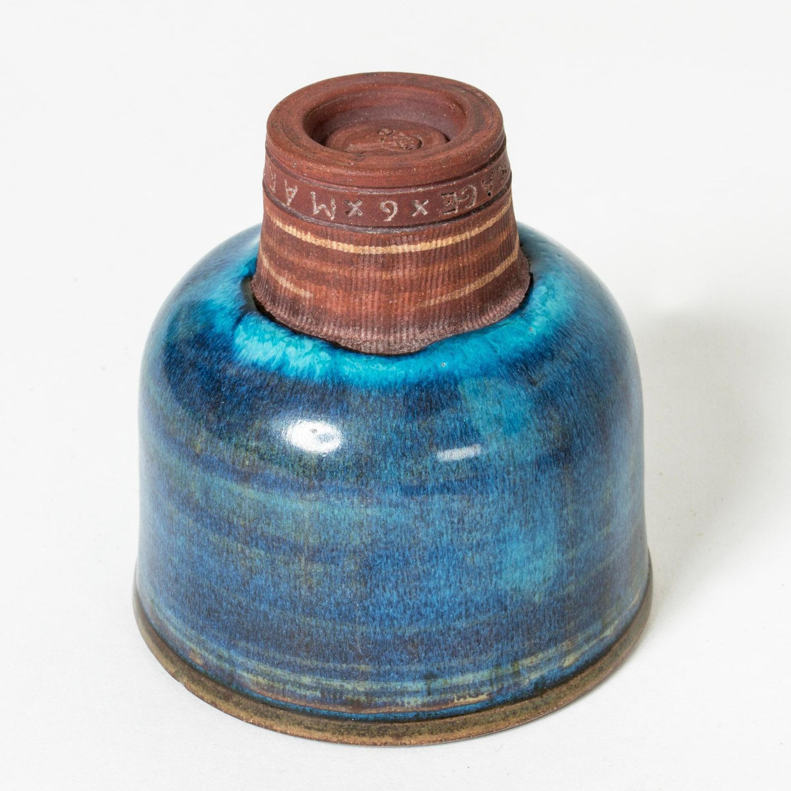 Stoneware "Farsta" vaas van Wilhelm Kåge, Gustavsberg, Zweden, jaren 1940 photo 1636.0