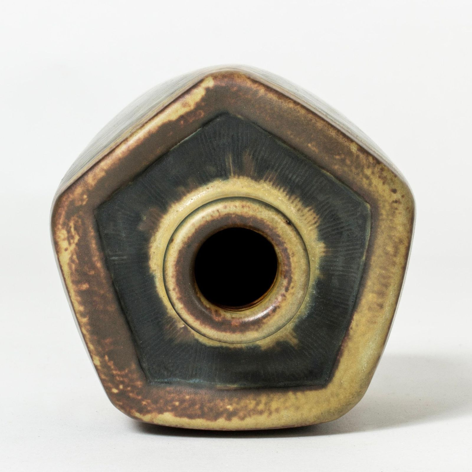 Stoneware "Farsta" vaas van Wilhelm Kåge, Gustavsberg, Zweden, jaren 1940 photo 6417.0