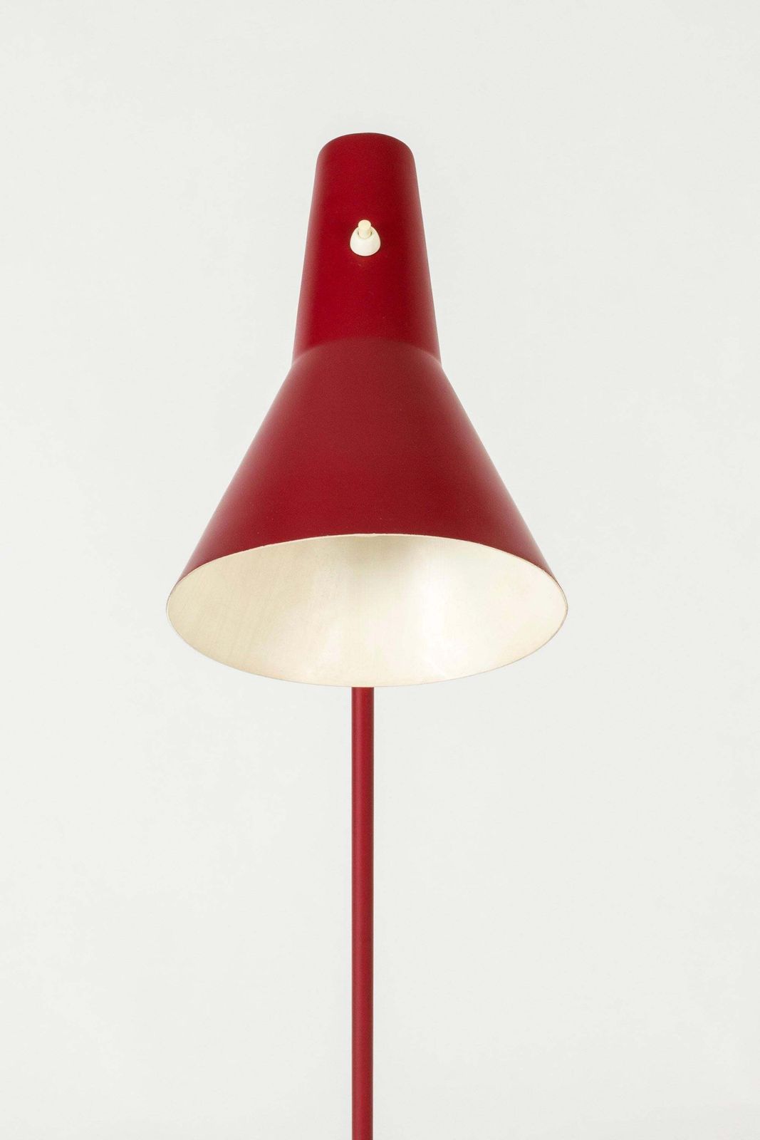 Lampadaire scandinave moderne vintage en laiton, Asea, Suède, années 1950 photo buy