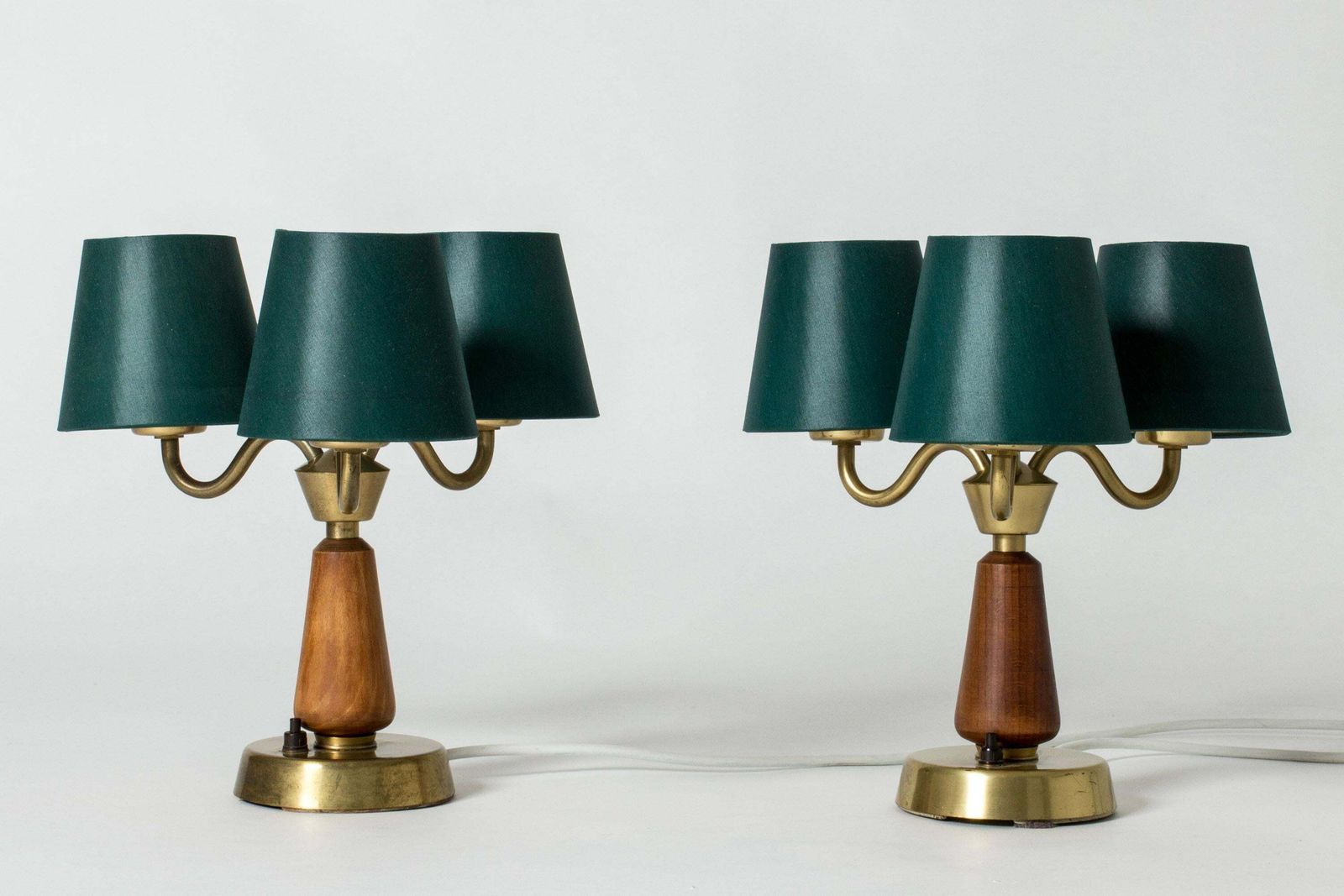 Midcentury Scandinavian Table Lamps From Asea, Sweden, 1950s photo for sale