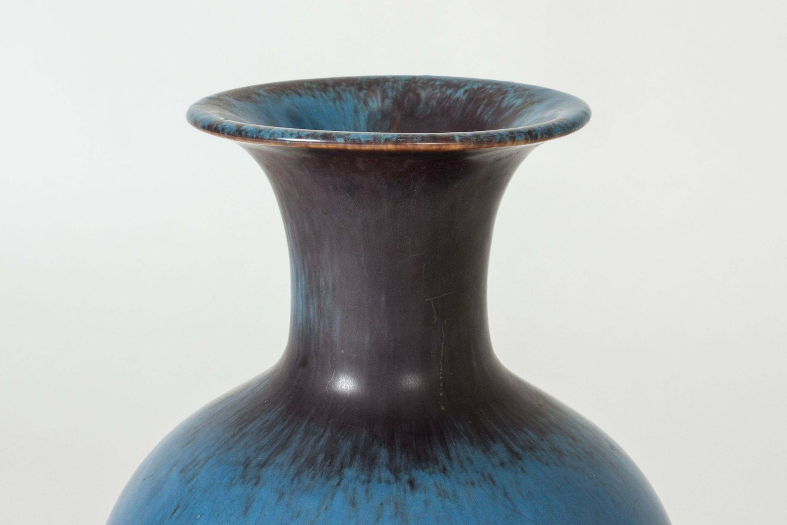 Vintage Mid-Century Stoneware Vloervaas van Gunnar Nylund, Zweden, jaren 1940 photo furniture
