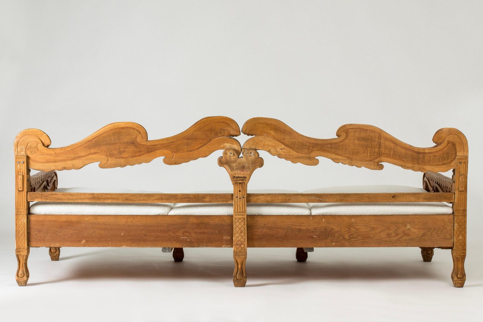 photo for sale Vintage Sofa By Artist Knut Fjaestad, Sweden, 1936