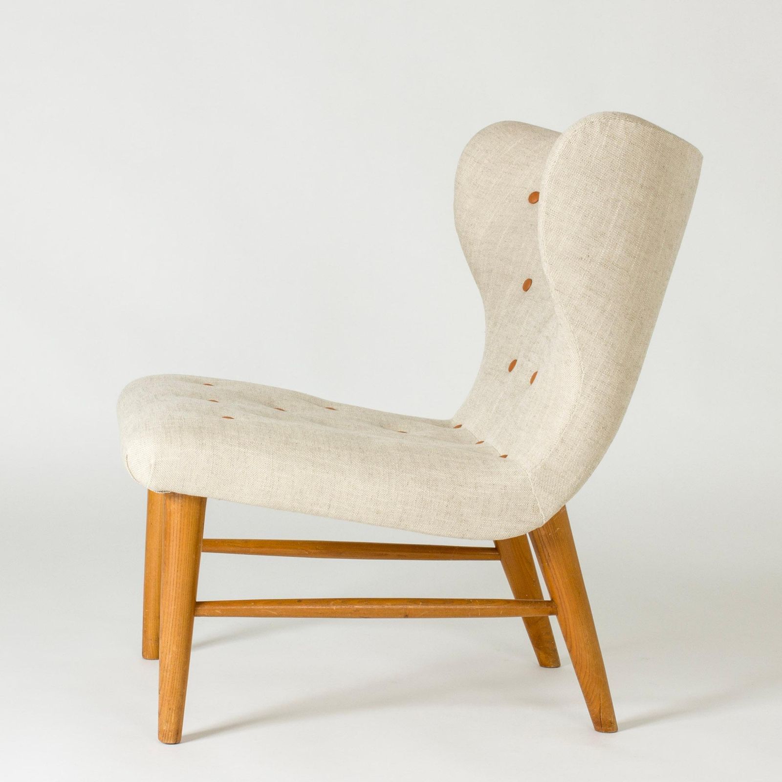 Fauteuils de salon modernistes vintage par Erik Karlén, Suède, années 1940 photo buy