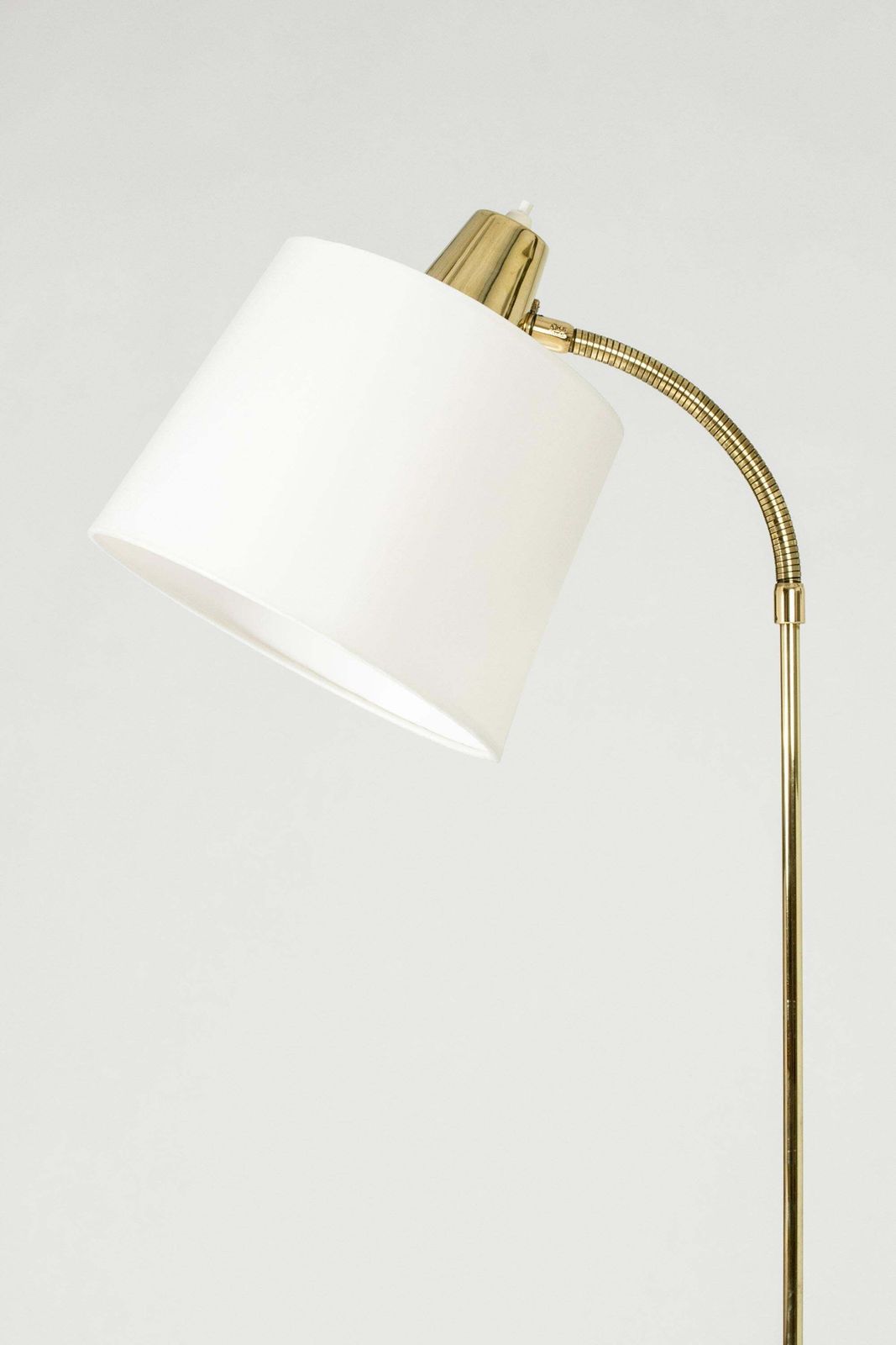 Midcentury Modern Brass Floor Lamp, Sweden, 1950s photo for sale
