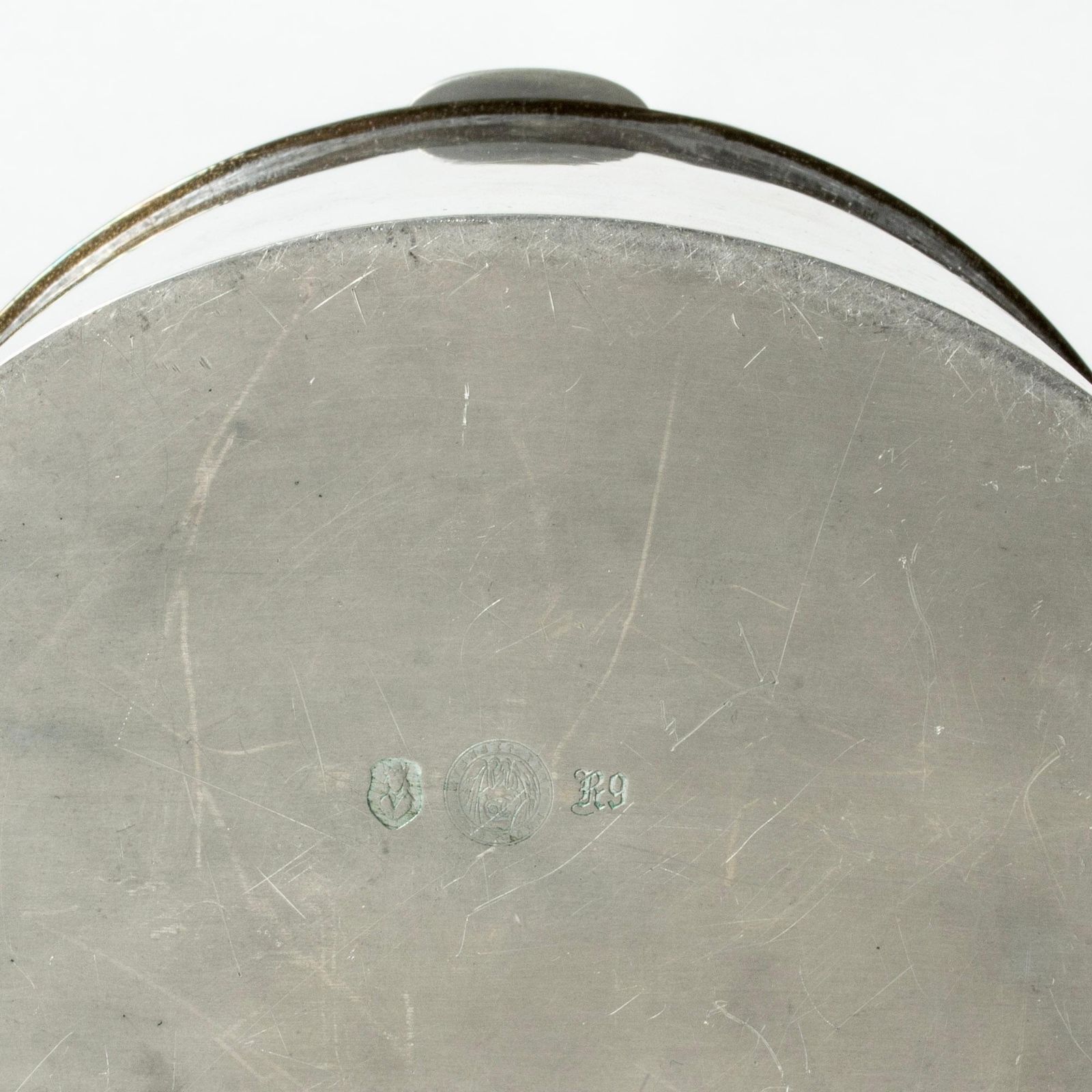 Mid-century Scandinavisch tinnen pot van Estrid Ericson, Svenskt Tenn, Zweden, 1967 photo vinterior