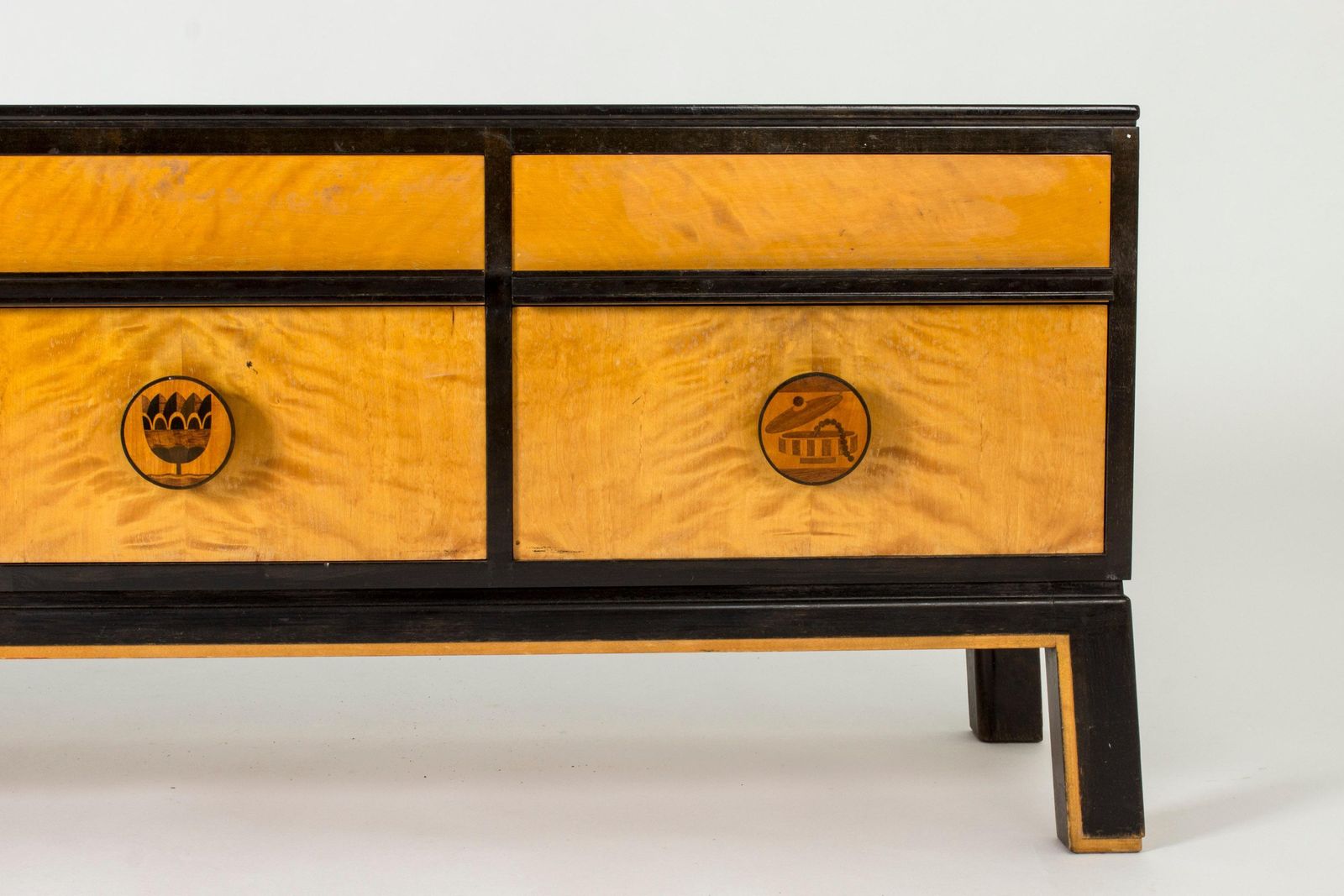 Buffet scandinave moderne par Otto Schulz, Suède, années 1930 photo Mobilier