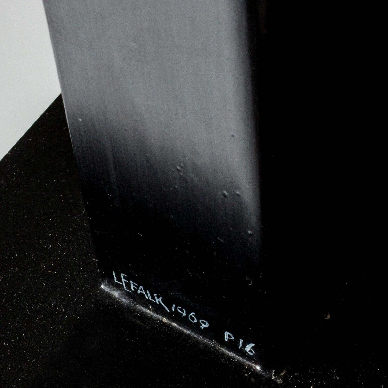 Sculpture concrétiste « P16 » par Lars Erik Falk, Suède, 1969 photo vintage