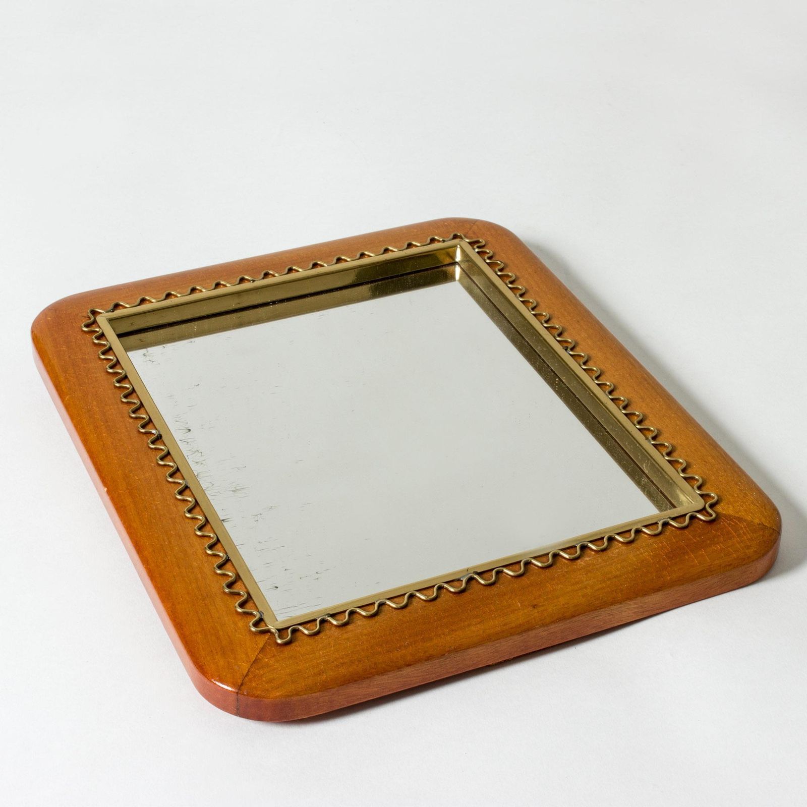 Miroir de table suédois moderne, Suède, années 1940 photo 982.0