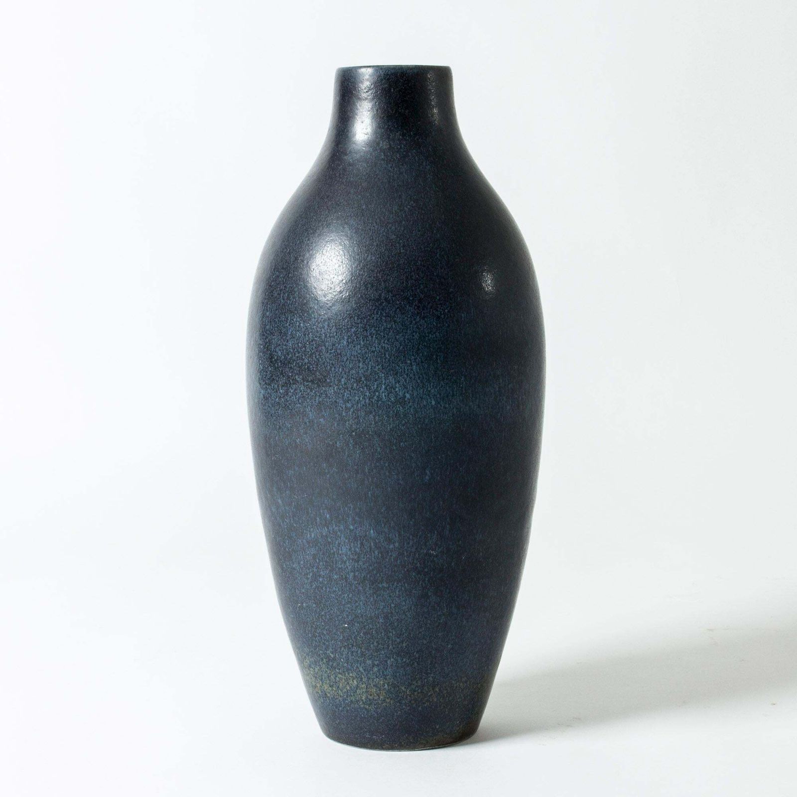 Vase de sol en grès par Carl Harry Stålhane, Rörstrand, Suède, années 1950 photo furniture