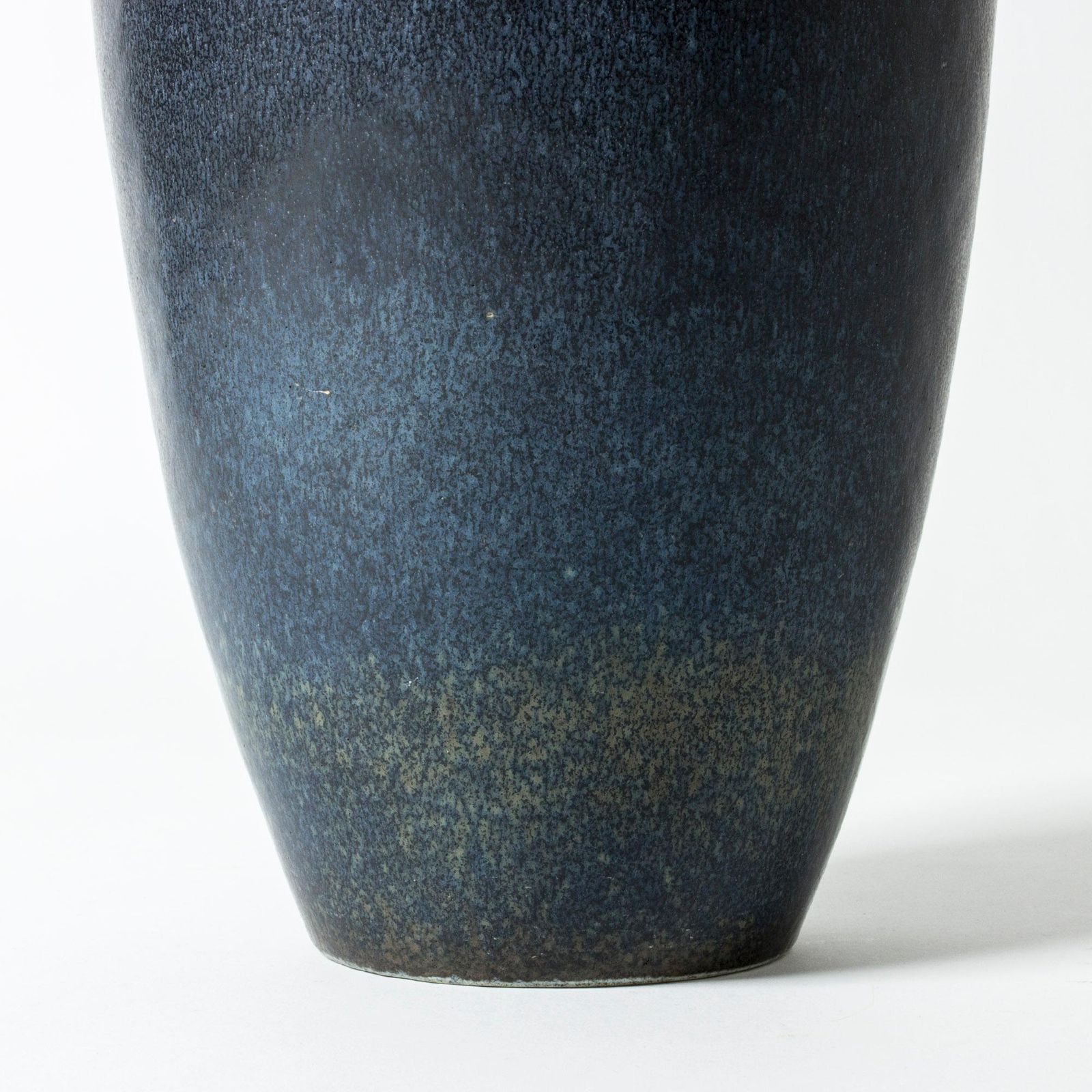 Vase de sol en grès par Carl Harry Stålhane, Rörstrand, Suède, années 1950 photo 4837.0