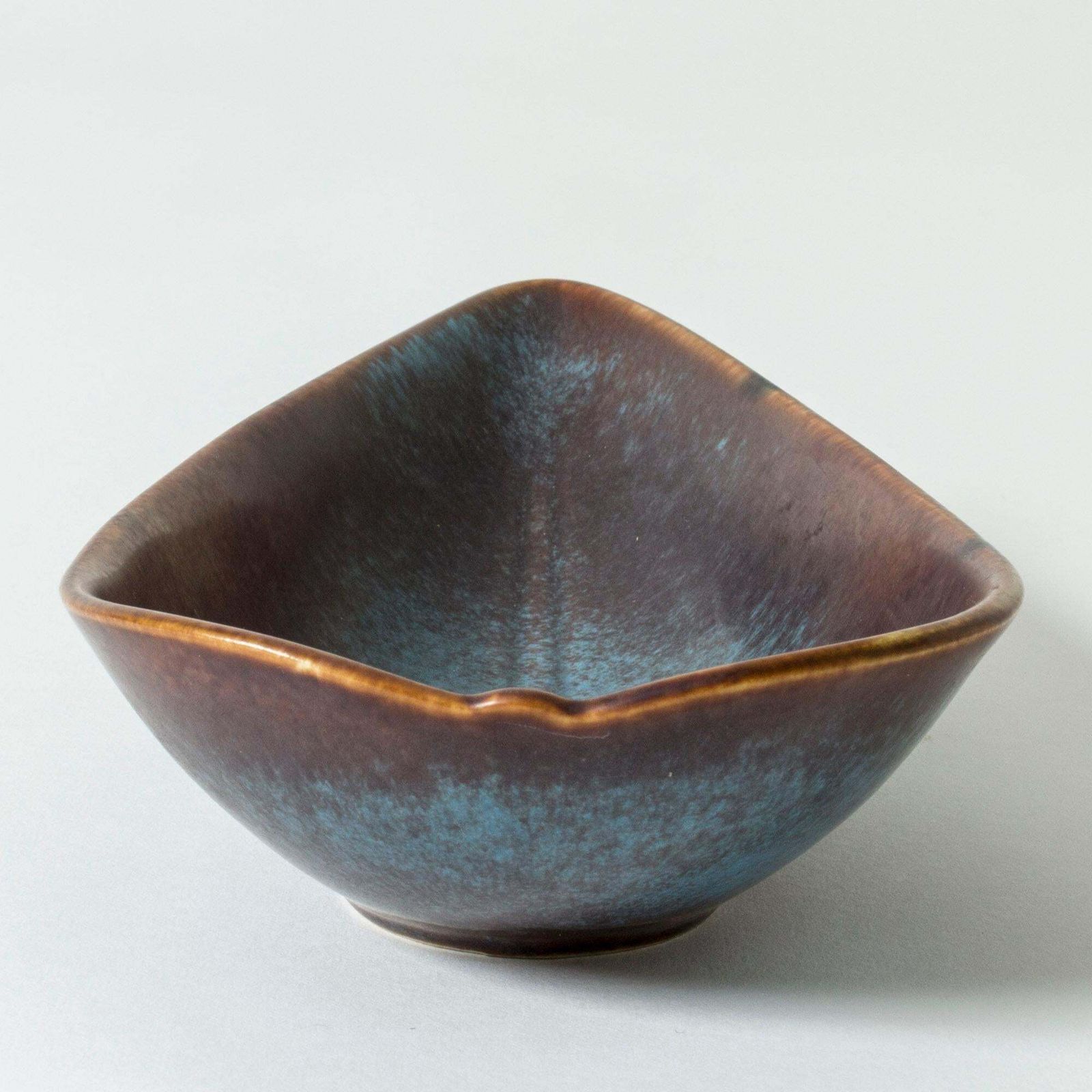 Stoneware schaal van Gunnar Nylund, Rörstrand, Zweden, jaren 1940 photo Woonaccessoires