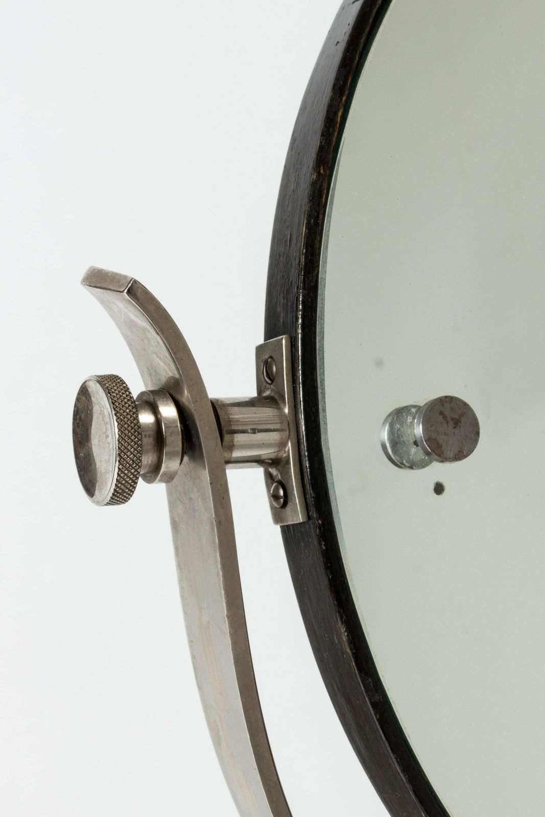 Swedish Mid Century Brass Table Mirror, Sweden, 1930s photo 1358.0