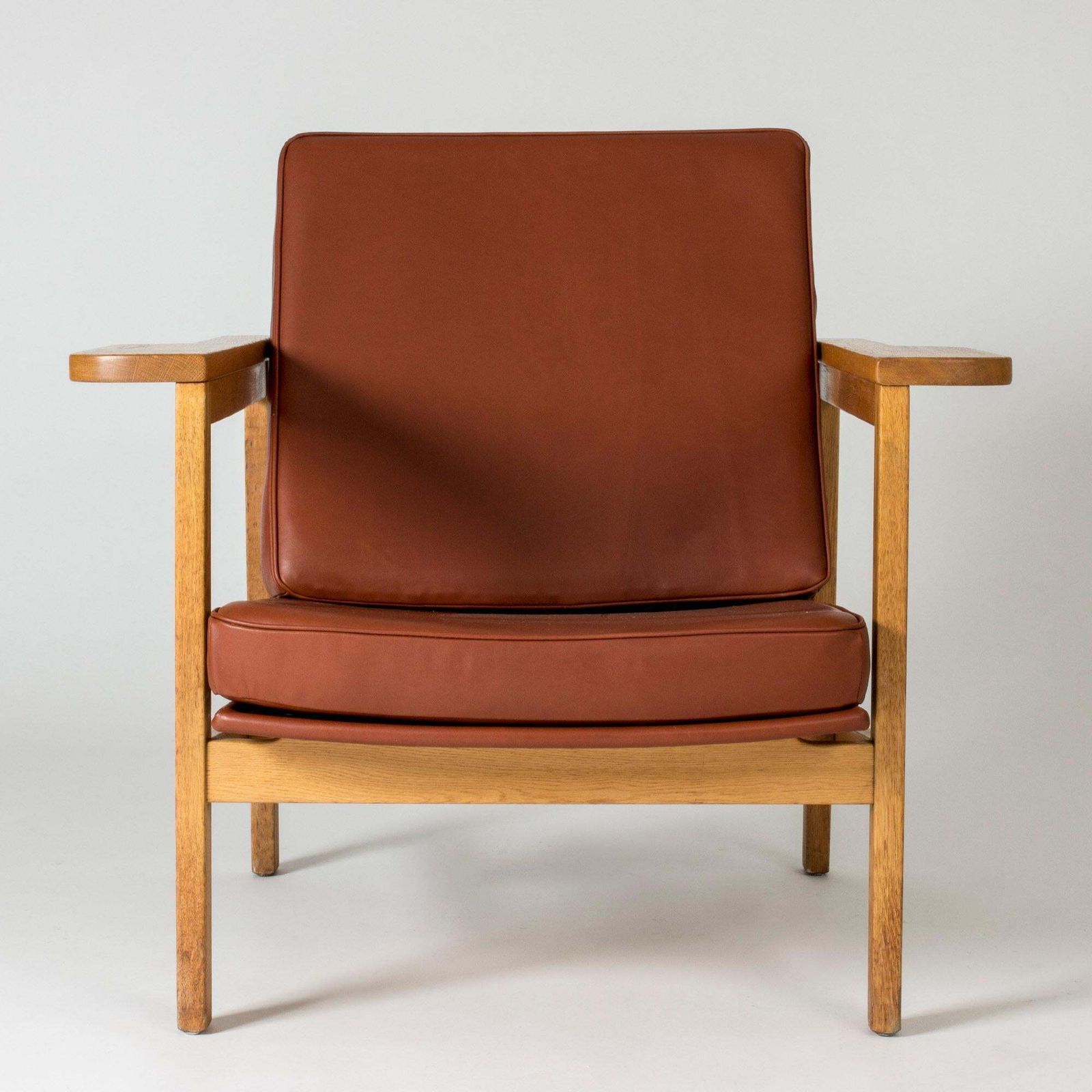 Paar loungestoelen van Carl Axel Acking voor Nordiska Kompaniet, Zweden, jaren 1950 photo Meubels