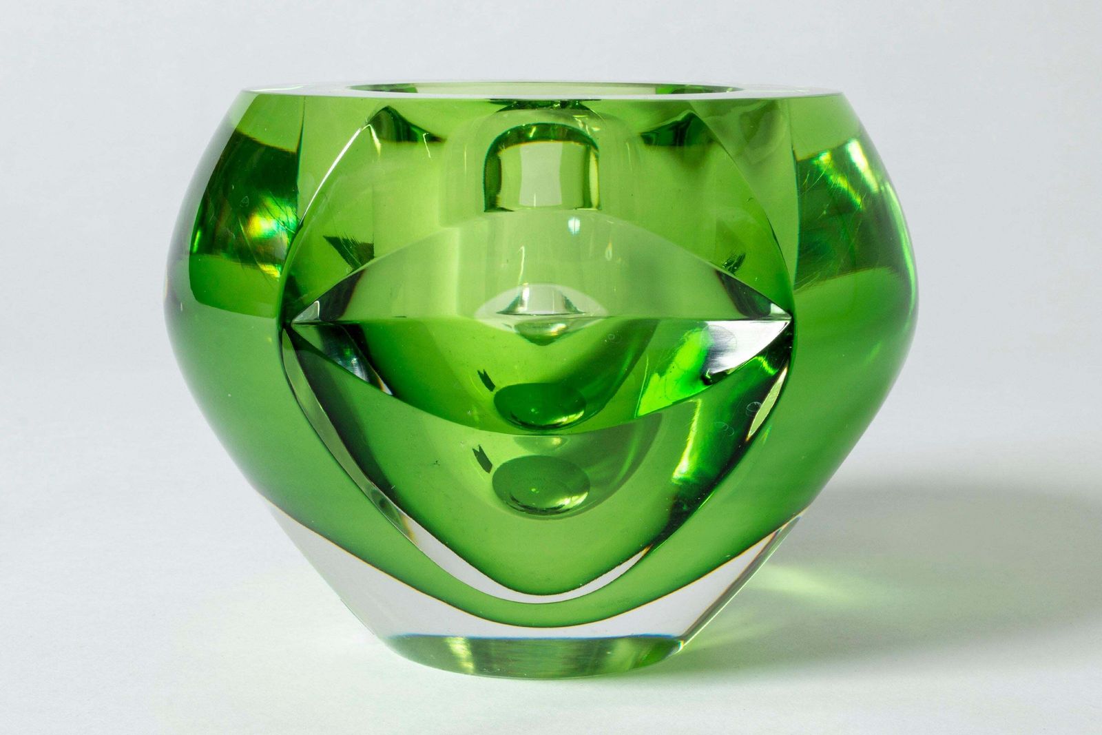 Coupe en verre cristal par Mona Morales-Schildt photo Décoration