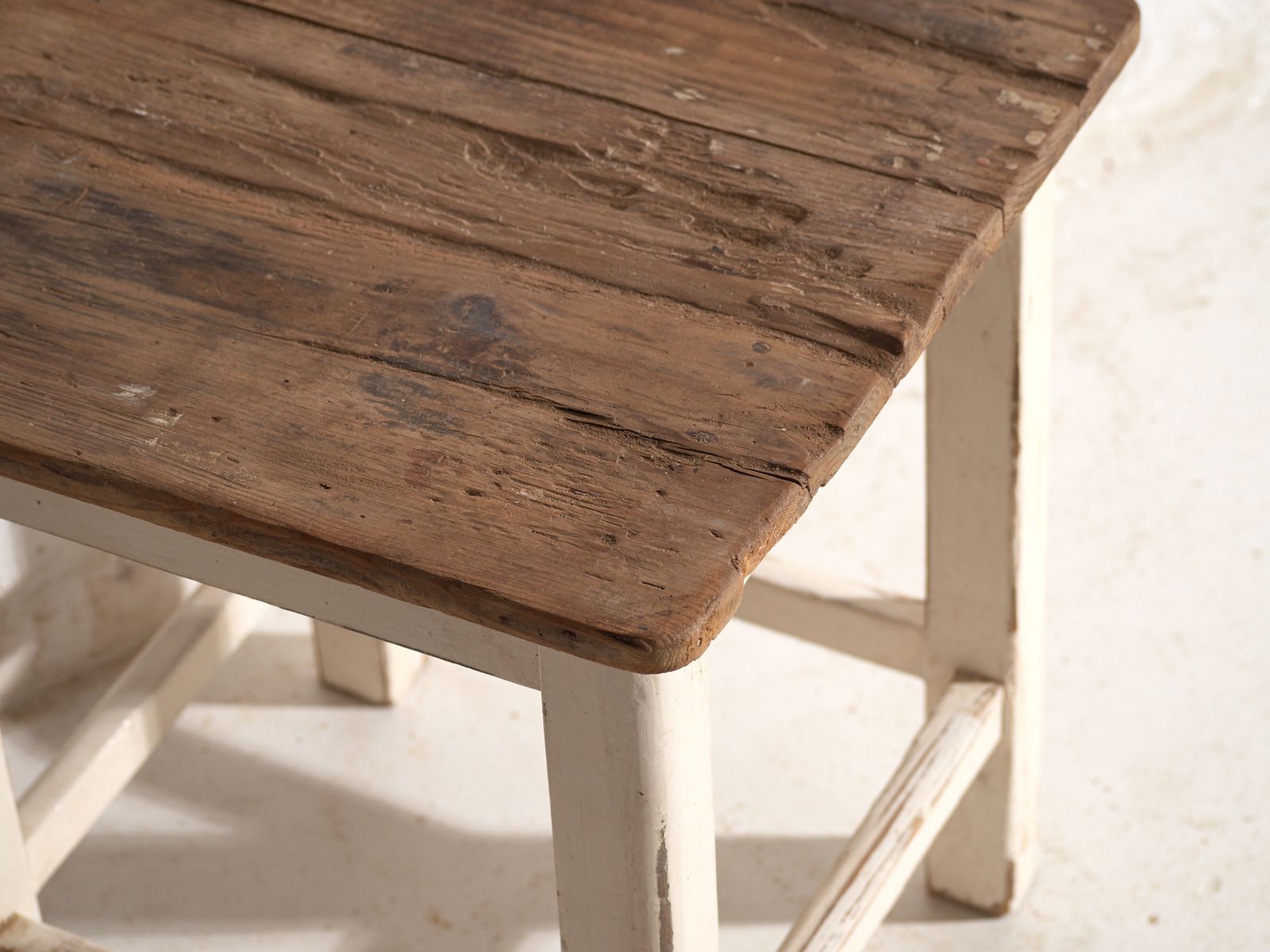 photo for sale Antique Bedside Tables In Pine Wood – Central Europe, Circa 1940 #7