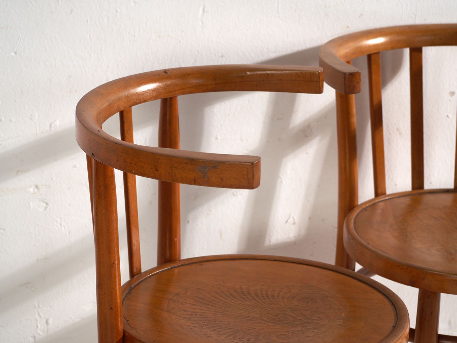 Fauteuils d'époque de style Thonet en bois courbé - Europe centrale, vers 1930 #10 photo 454.0