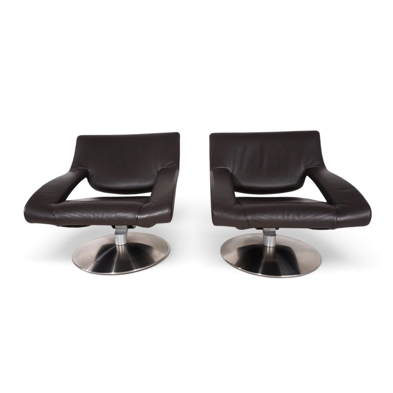 De Sede DS-255 Avantgarde Lounge Chair in donkerbruin leer, 2000 photo furniture