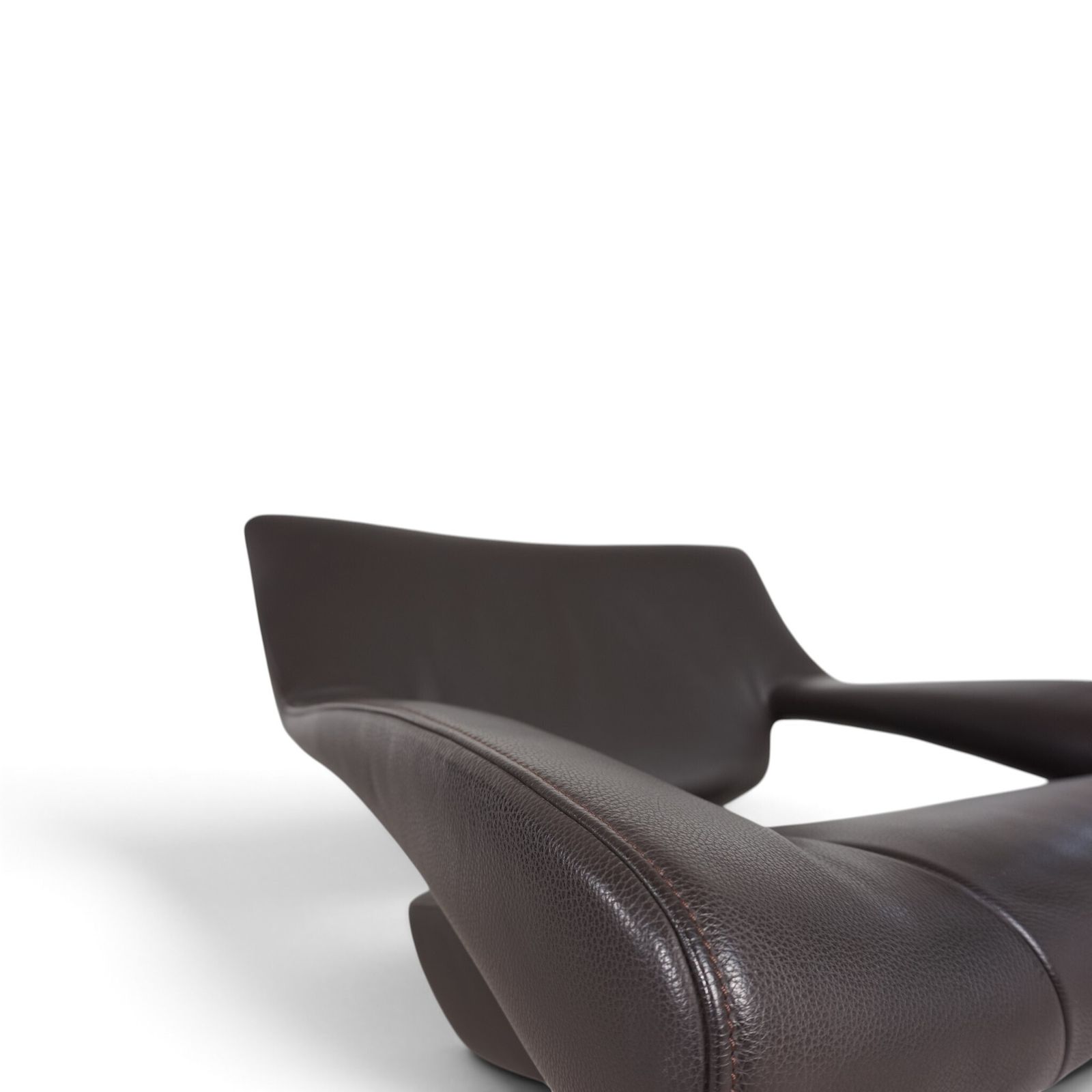 De Sede DS-255 Avantgarde Lounge Chair in donkerbruin leer, 2000 photo vinterior