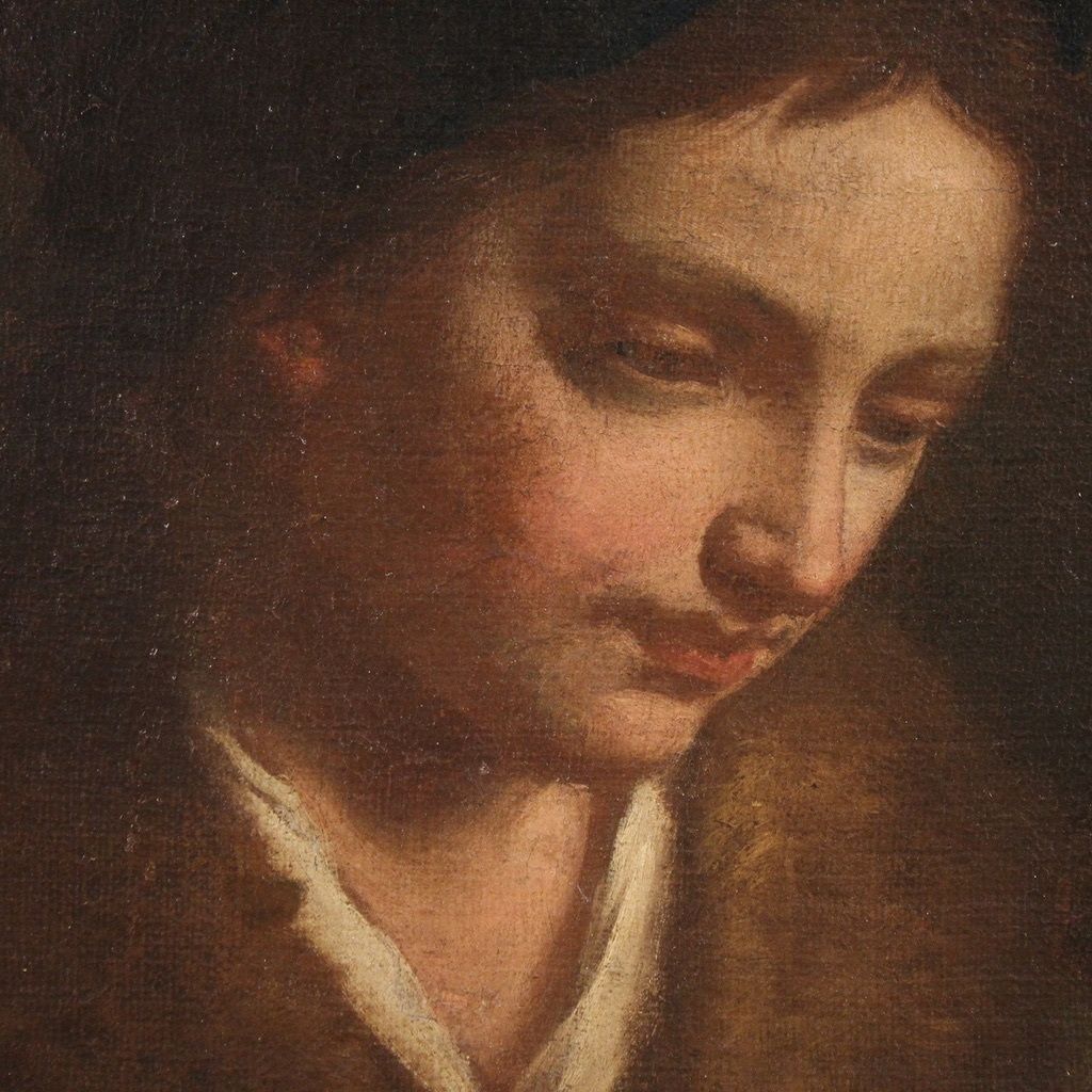 photo furniture Antiek Italiaans portretschilderij uit de 17e eeuw