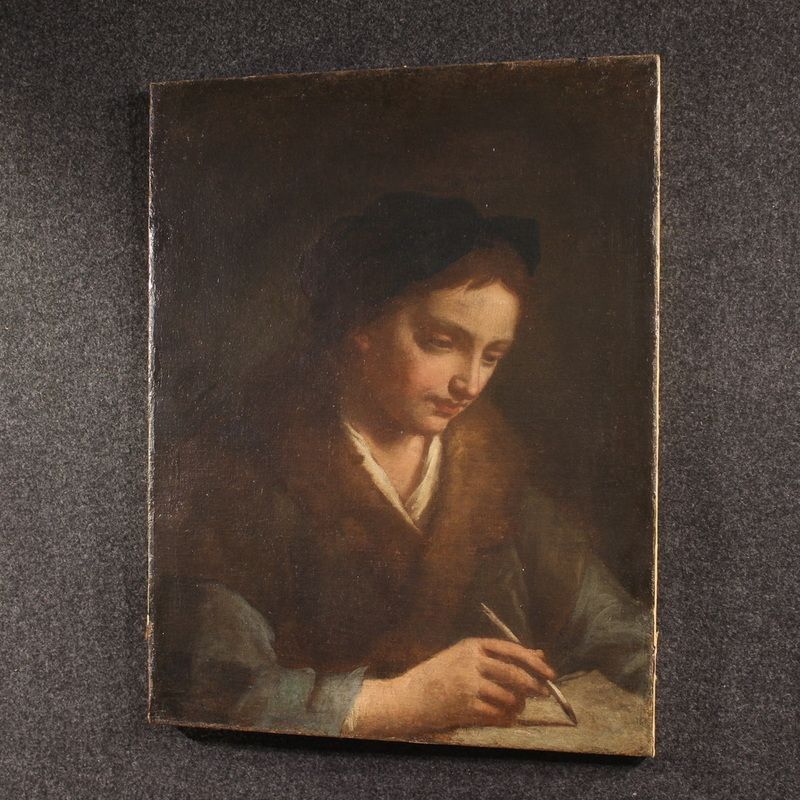 photo vinterior Antiek schilderij, 17e-eeuws Italiaans portret