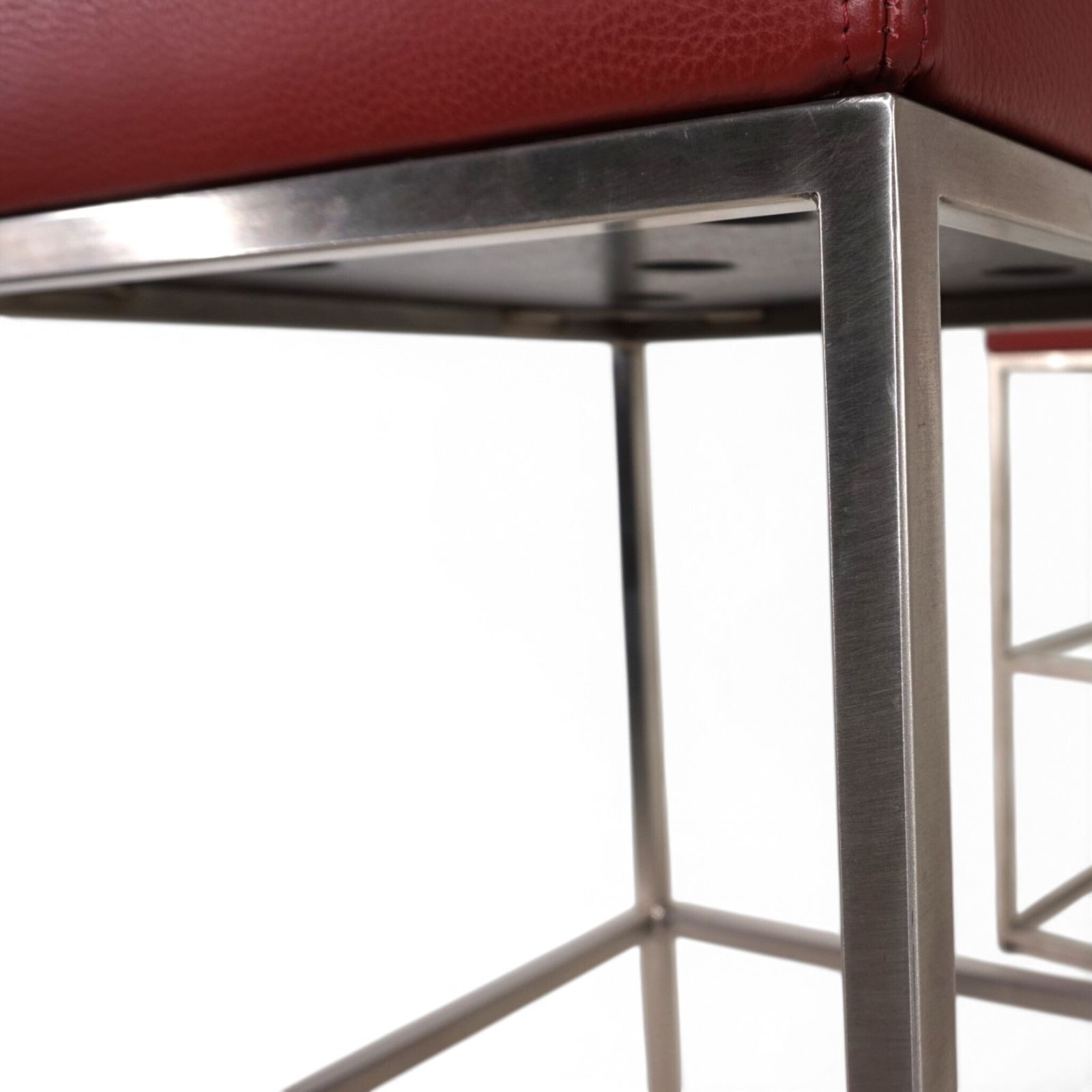 De Sede Set Of 3 Ds 218/55 Leather Bar Stools By Paolo Piva, 2000 photo vintage