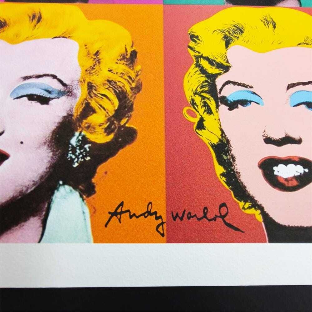 1980s Andy Warhol "Marilyn" Limited Edition Lithograph By Cmoa.    °°°°Ddp Shipping  To The Uk, With Duties Prepaid. photo for sale