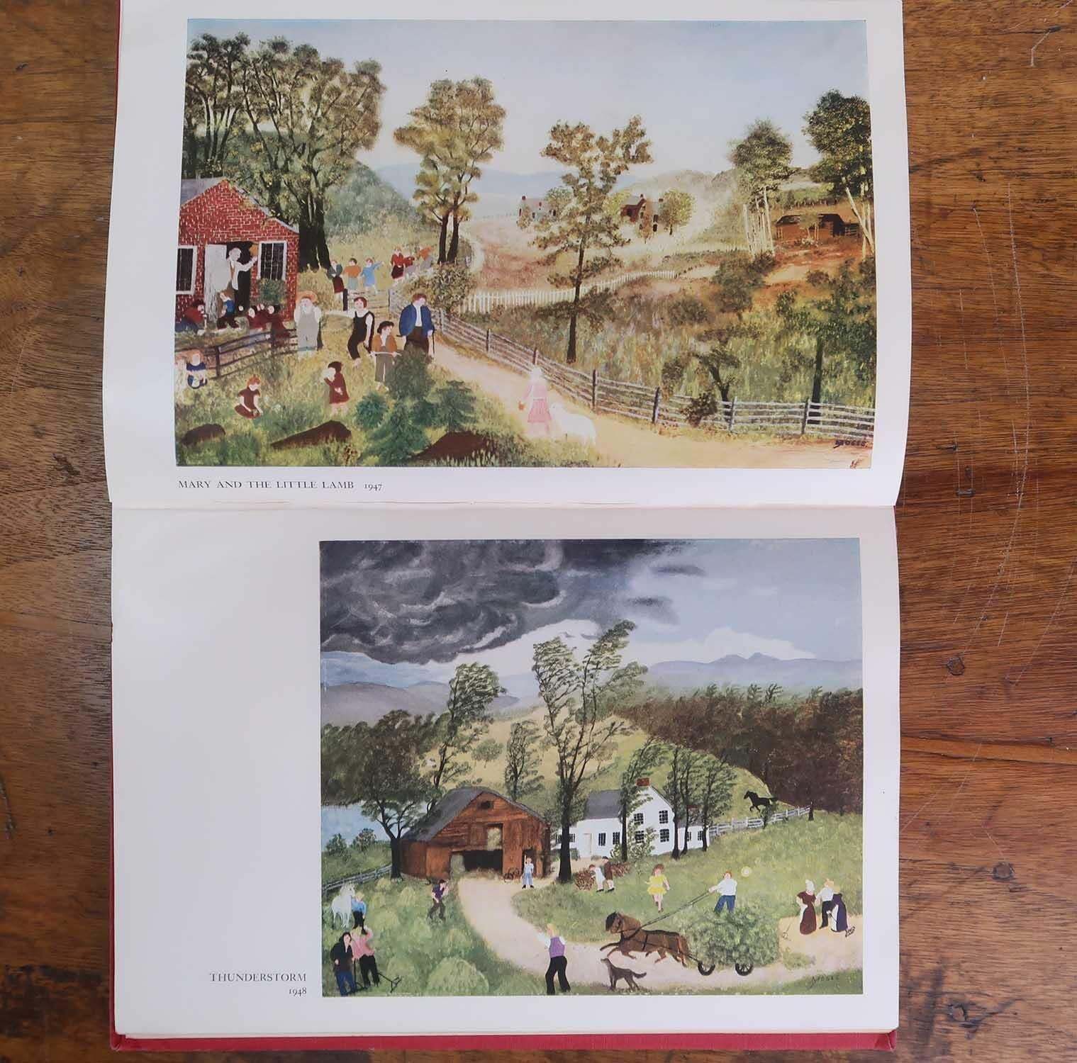 Kunst Kunstboek. "Grandma Moses. My Life's History". 1952 photo