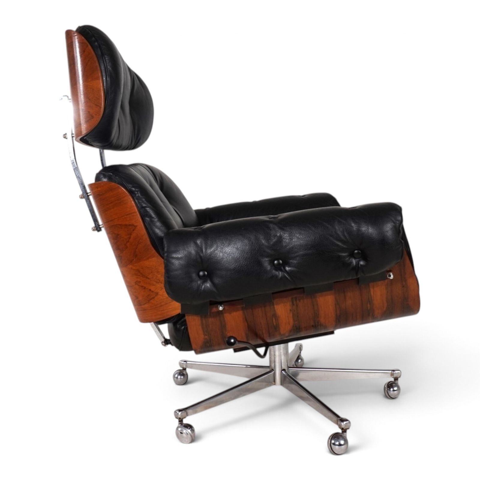 Martin Stoll Leather Lounge Chair For Stoll Giroflex, 1960 photo buy