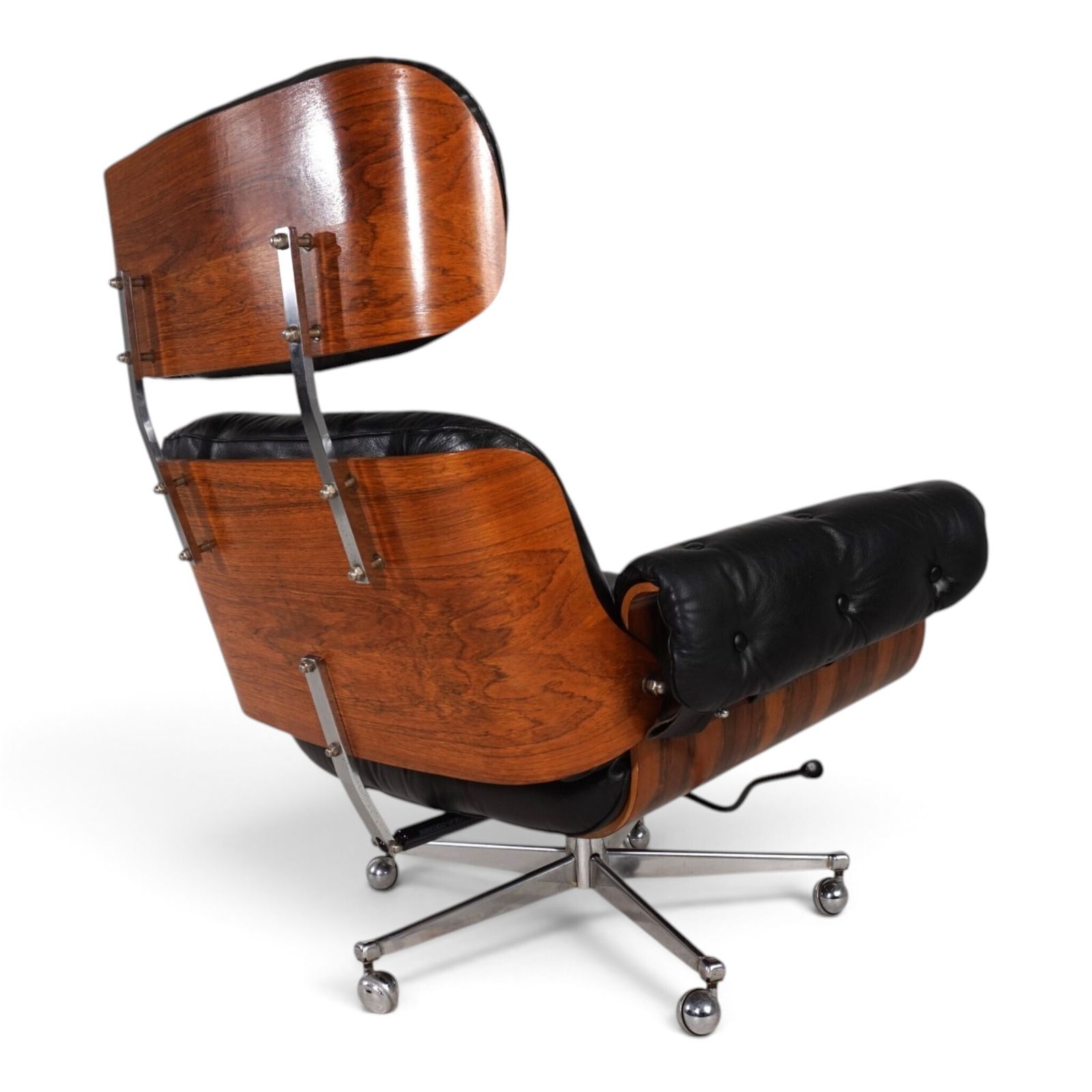 Martin Stoll Leather Lounge Chair For Stoll Giroflex, 1960 photo vintage