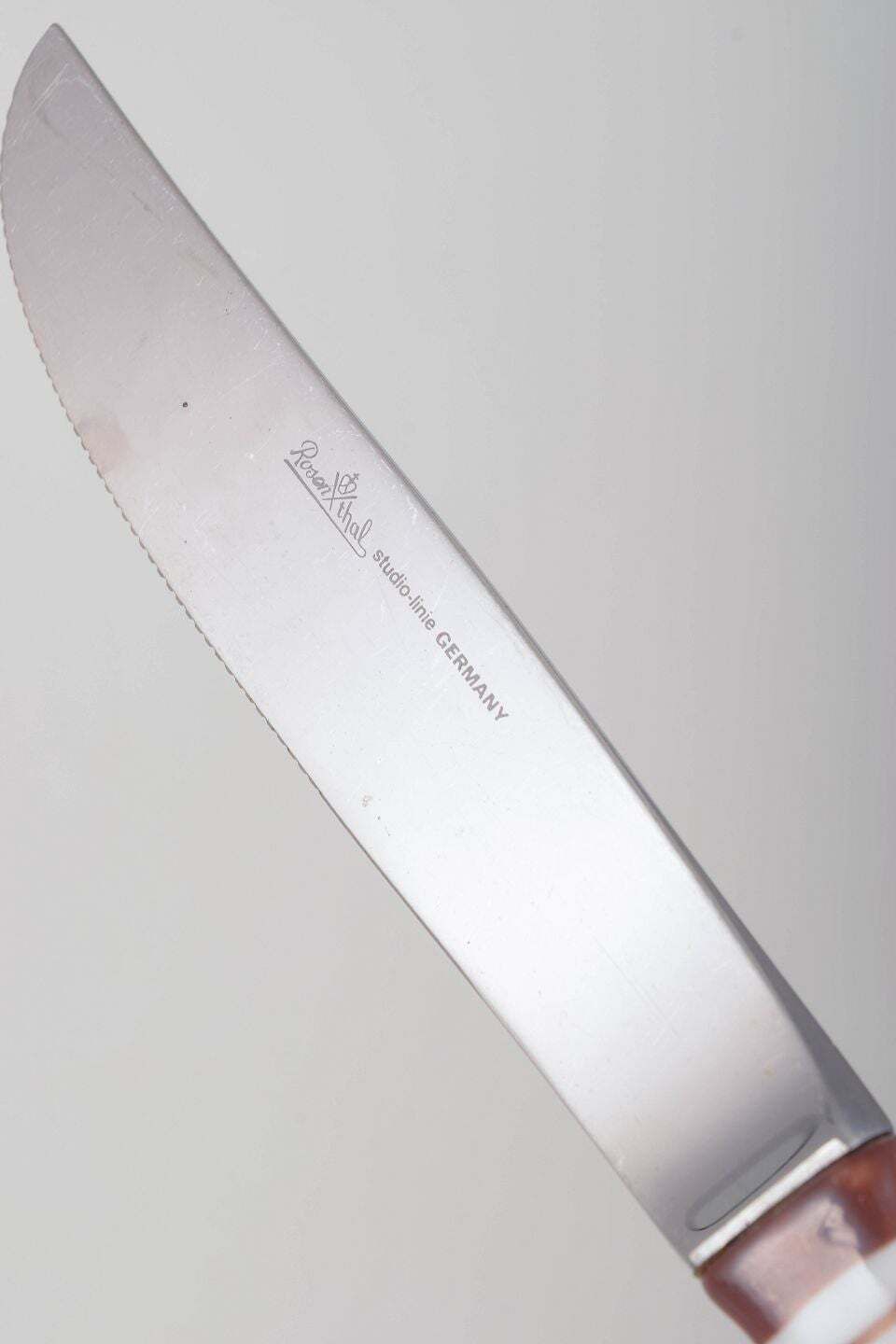 Bjørn Wiinblad, Rosenthal. Three Lunch Knives In Stainless Steel And Porcelain photo Home Decor