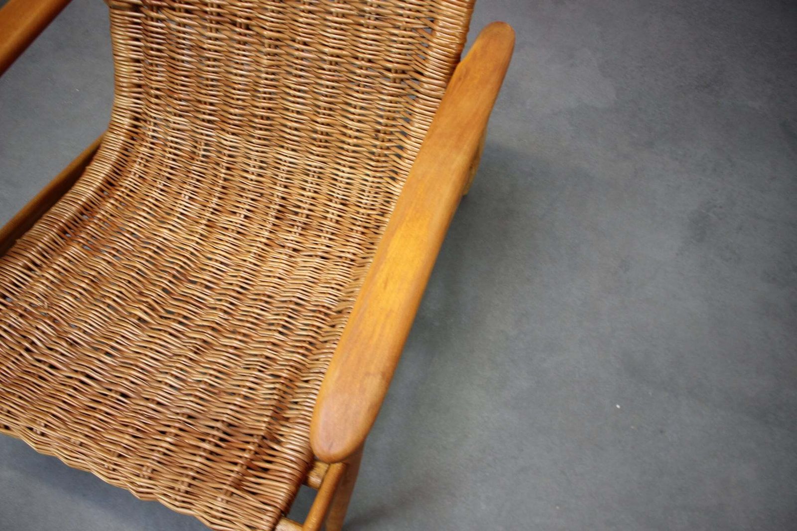 Vintage Uluv Rattan Armchair, Czechoslovakia, 1960s photo 634.0